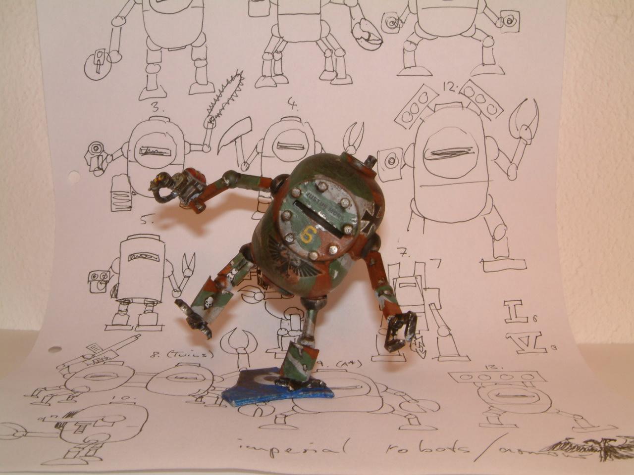 Bob, Conversion, Dreadnought, Fun, Humor, Imperial, Ogres, Ogryns, Plankton, Sponge