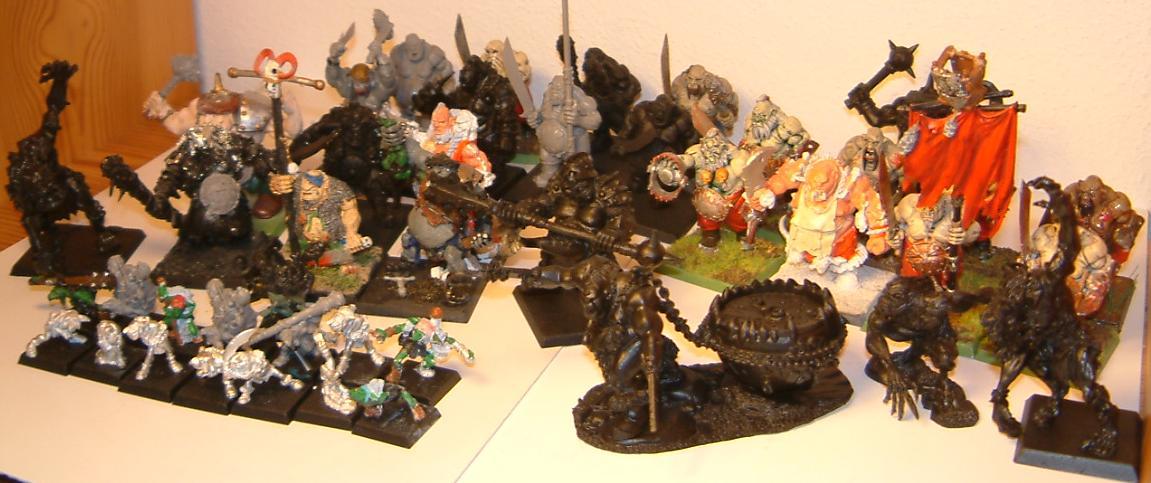Ape, Conversion, Dead, Goblins, Lord Of The Rings, Magical, Night, Nightgoblins, Repainted, Troll