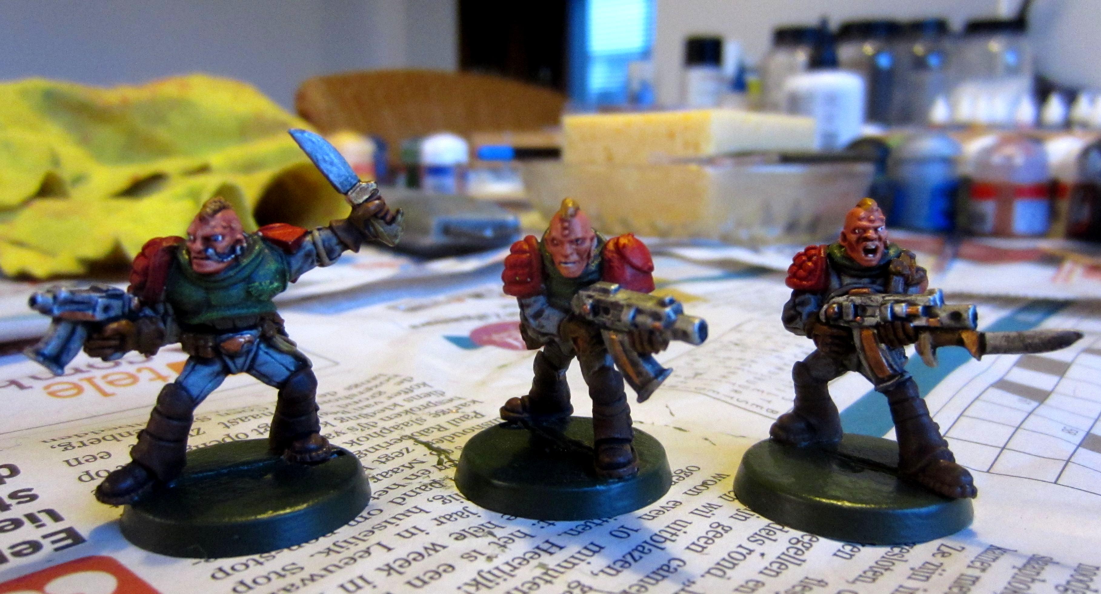 Henchmen, Inquisition, Rogue Trader, Warband, Warrior Acolytes