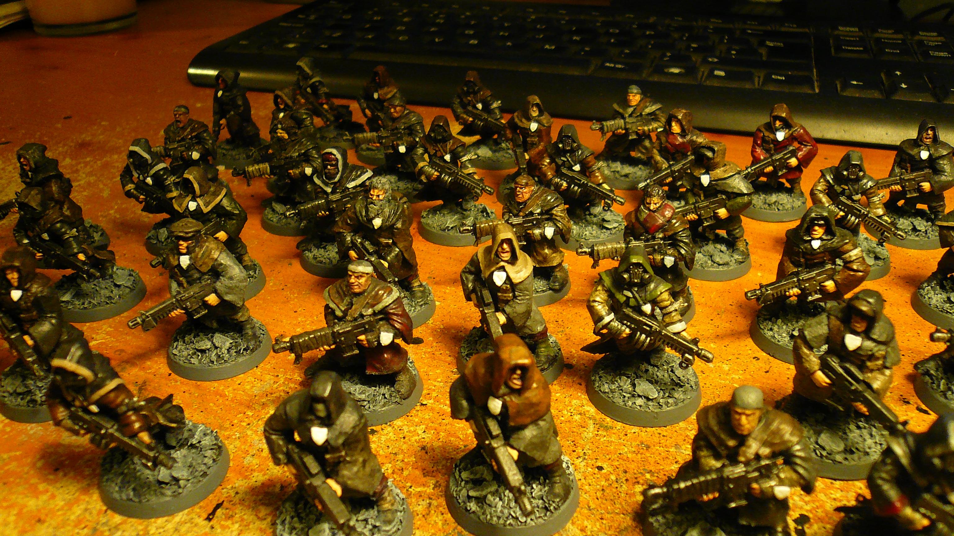 Conscripts, Cultists, Imperial Guard, Valhallans
