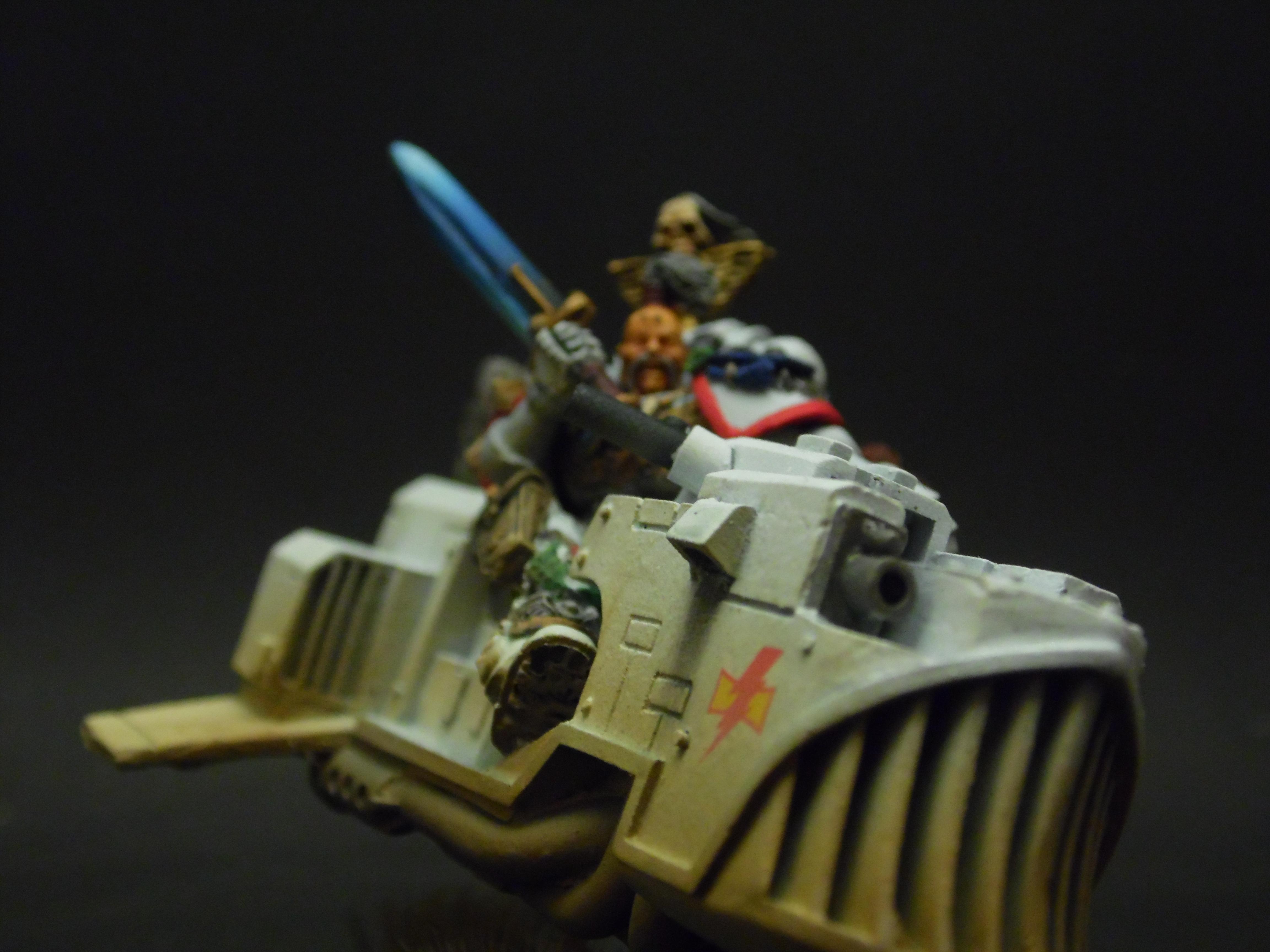 Khan, Kor'sarro, Moondrakkan, Painting, Rusty, Rustytankpainting, Scars, Tank, Warhammer 40,000, Warhammer Fantasy, White