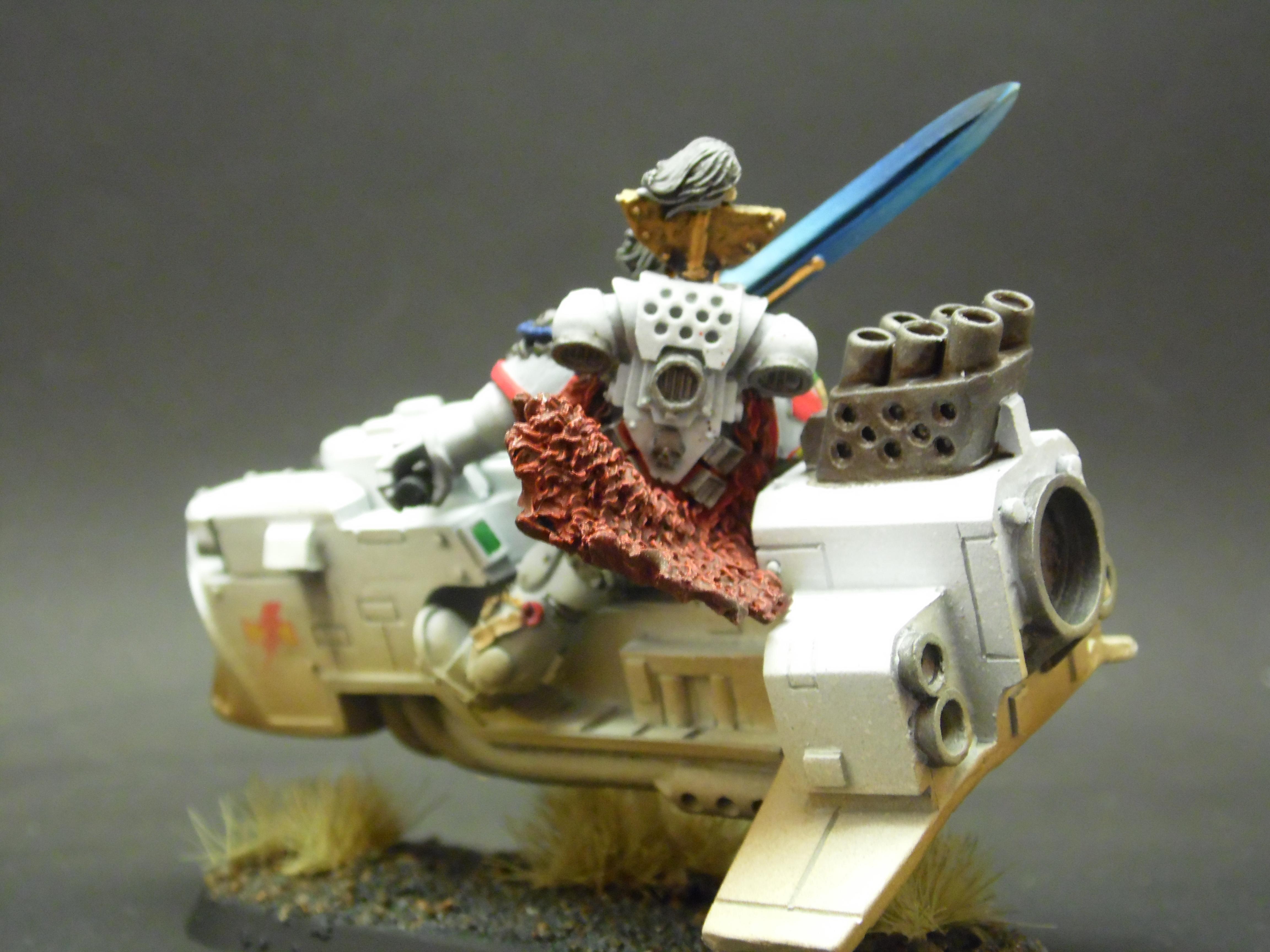Khan, Kor'sarro, Moondrakkan, Painting, Rusty, Rustytankpainting, Scars, Tank, Warhammer 40,000, Warhammer Fantasy, White
