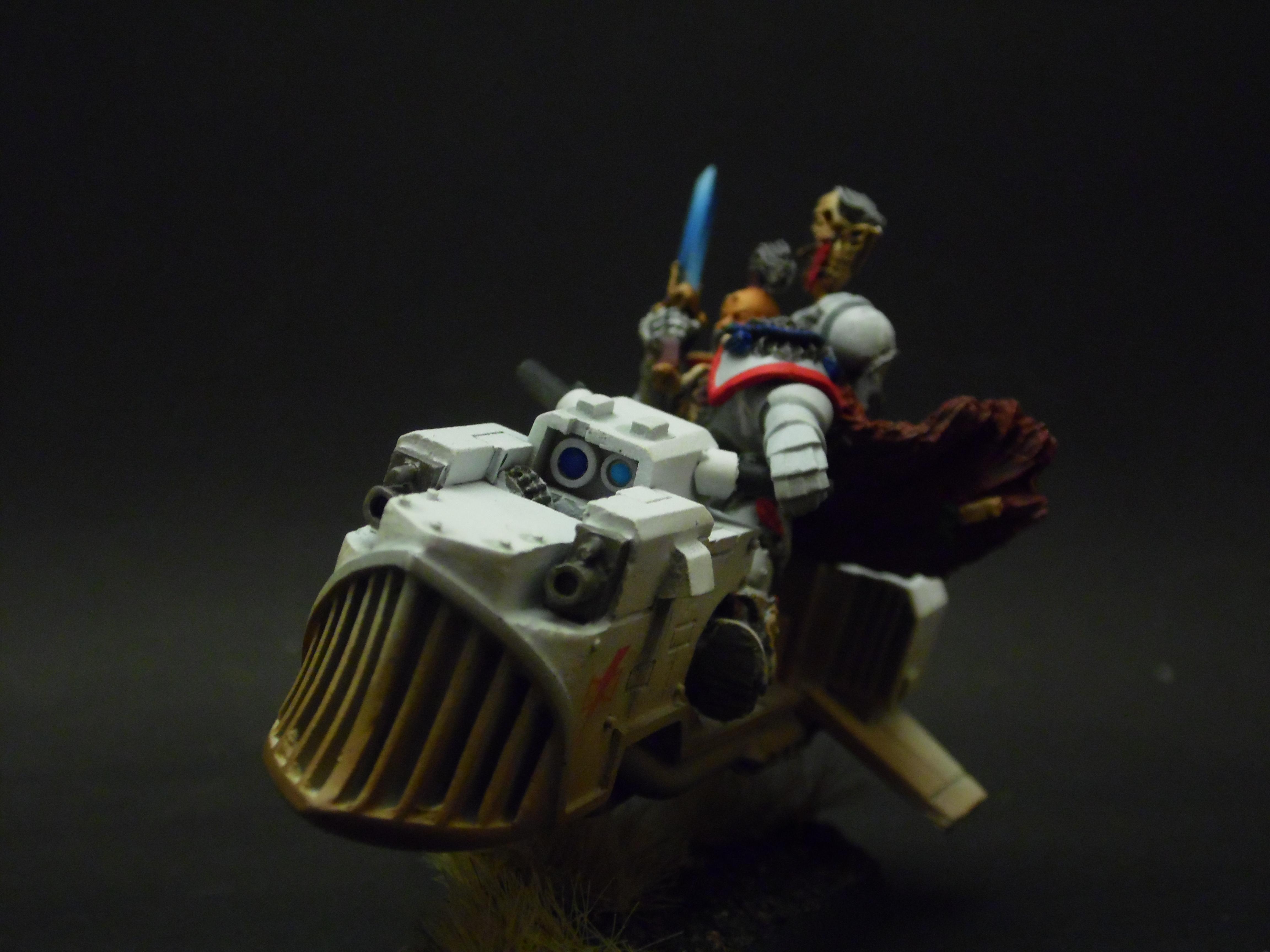 Khan, Kor'sarro, Moondrakkan, Painting, Rusty, Rustytankpainting, Scars, Tank, Warhammer 40,000, Warhammer Fantasy, White