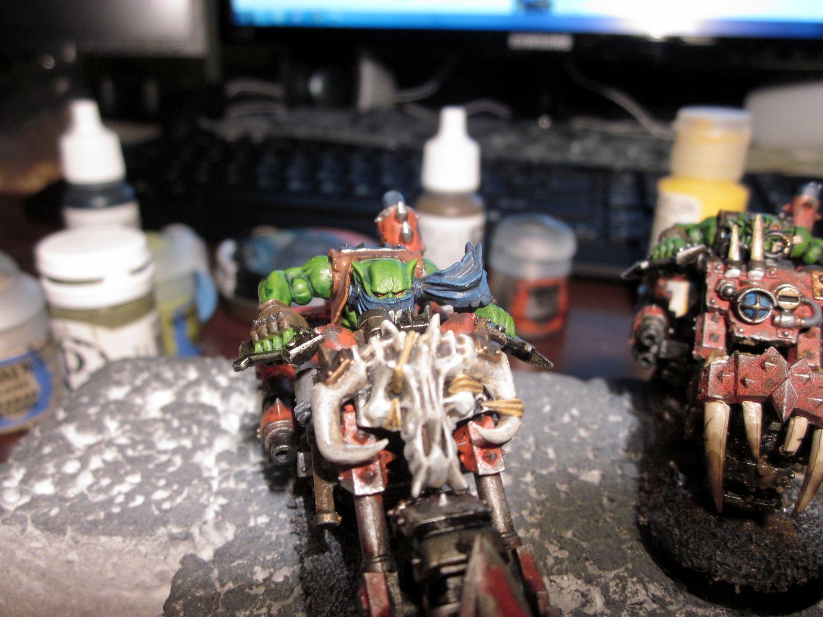 Orks, Warbiker, Warhammer 40,000