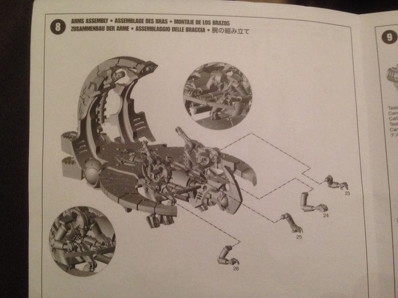 Annihilation Barge, Command Barge, Instruction Booklet, Instruction Guide, Instructions, Necrons