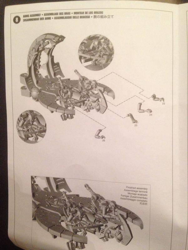 Annihilation Barge, Command Barge, Instruction Booklet, Instruction Guide, Instructions, Necrons