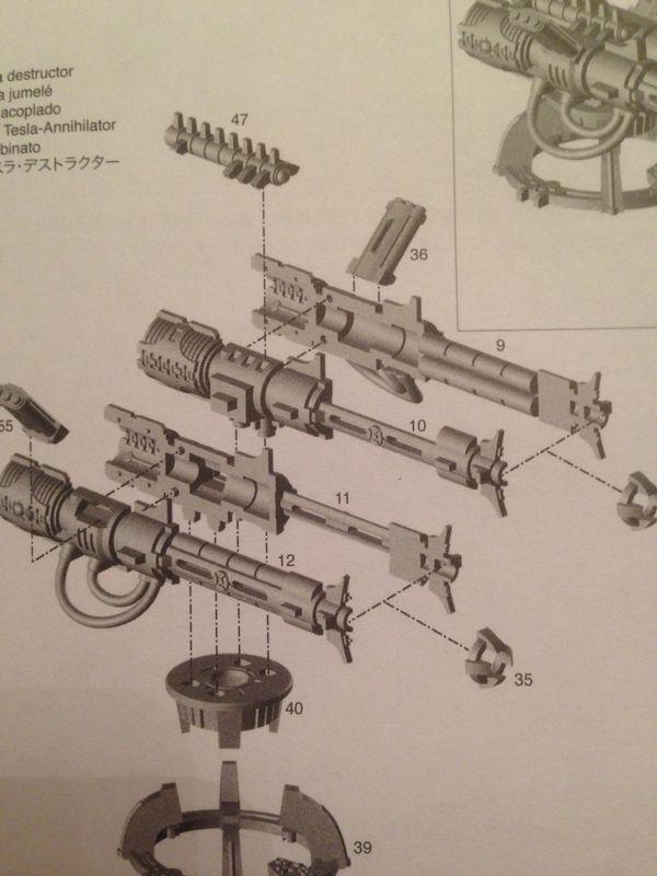 Annihilation Barge, Command Barge, Instruction Booklet, Instruction Guide, Instructions, Necrons