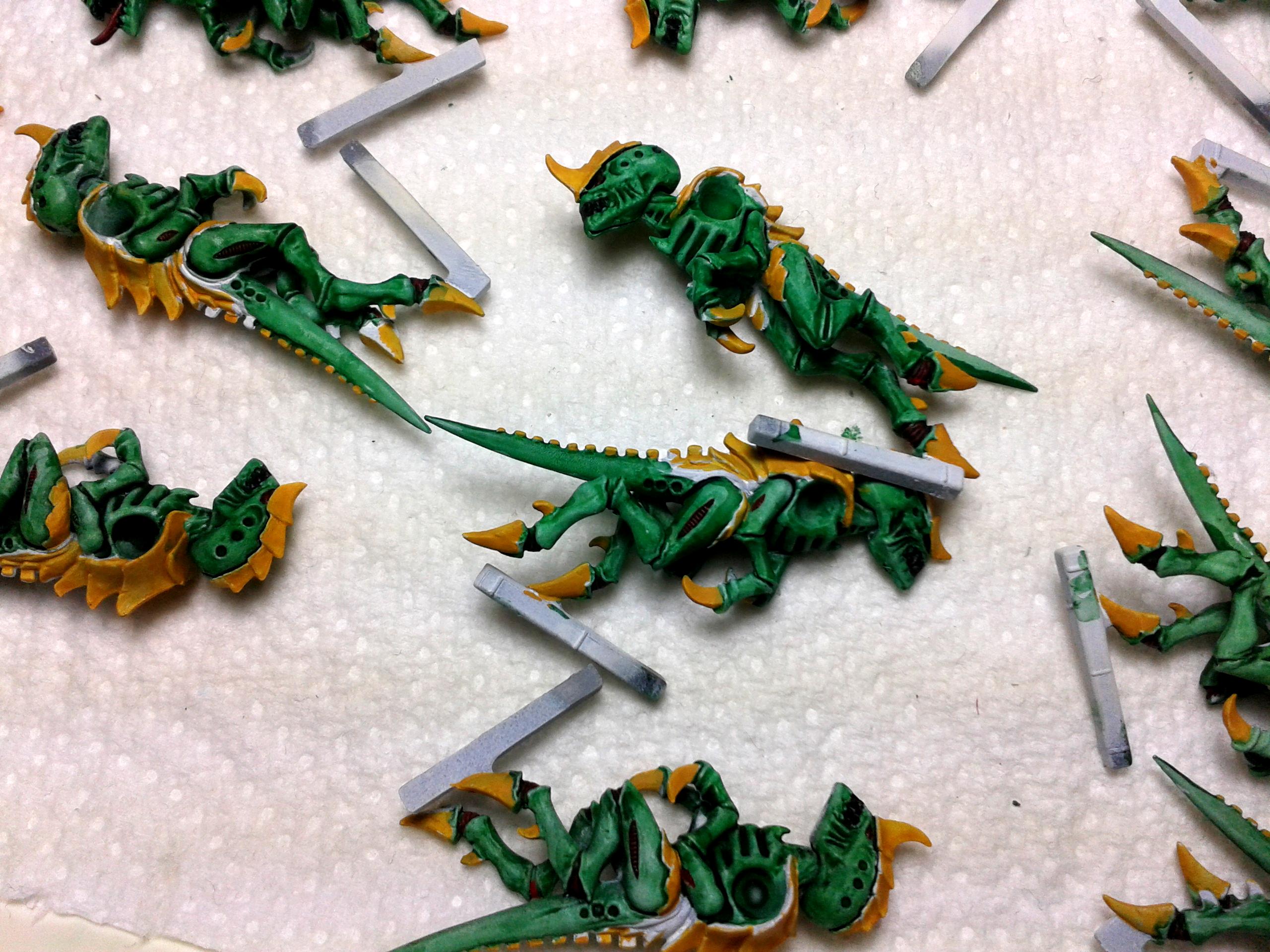 Green, Tty, Tyranids, Yellow