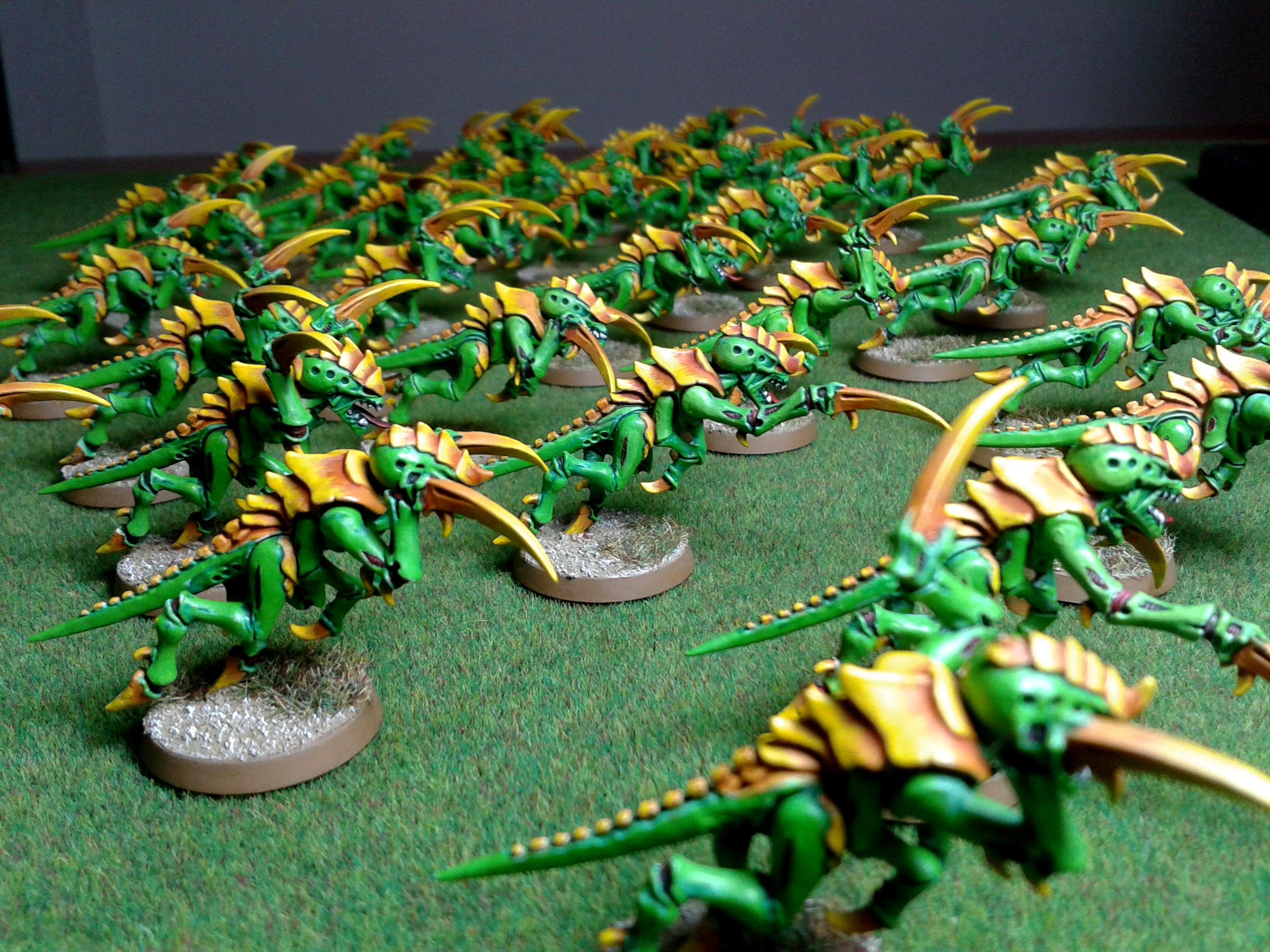 Green, Tty, Tyranids, Yellow