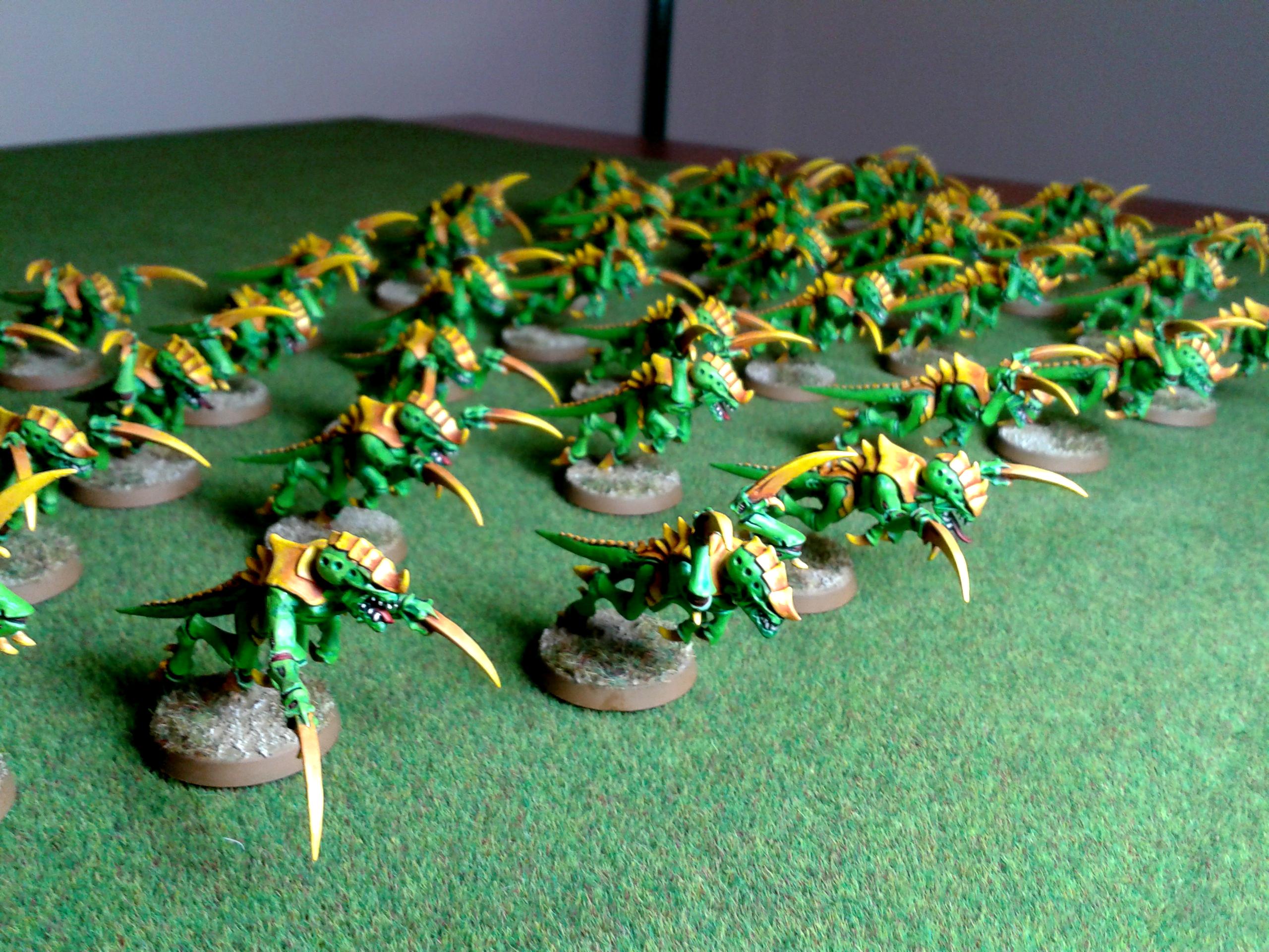 Green, Tty, Tyranids, Yellow