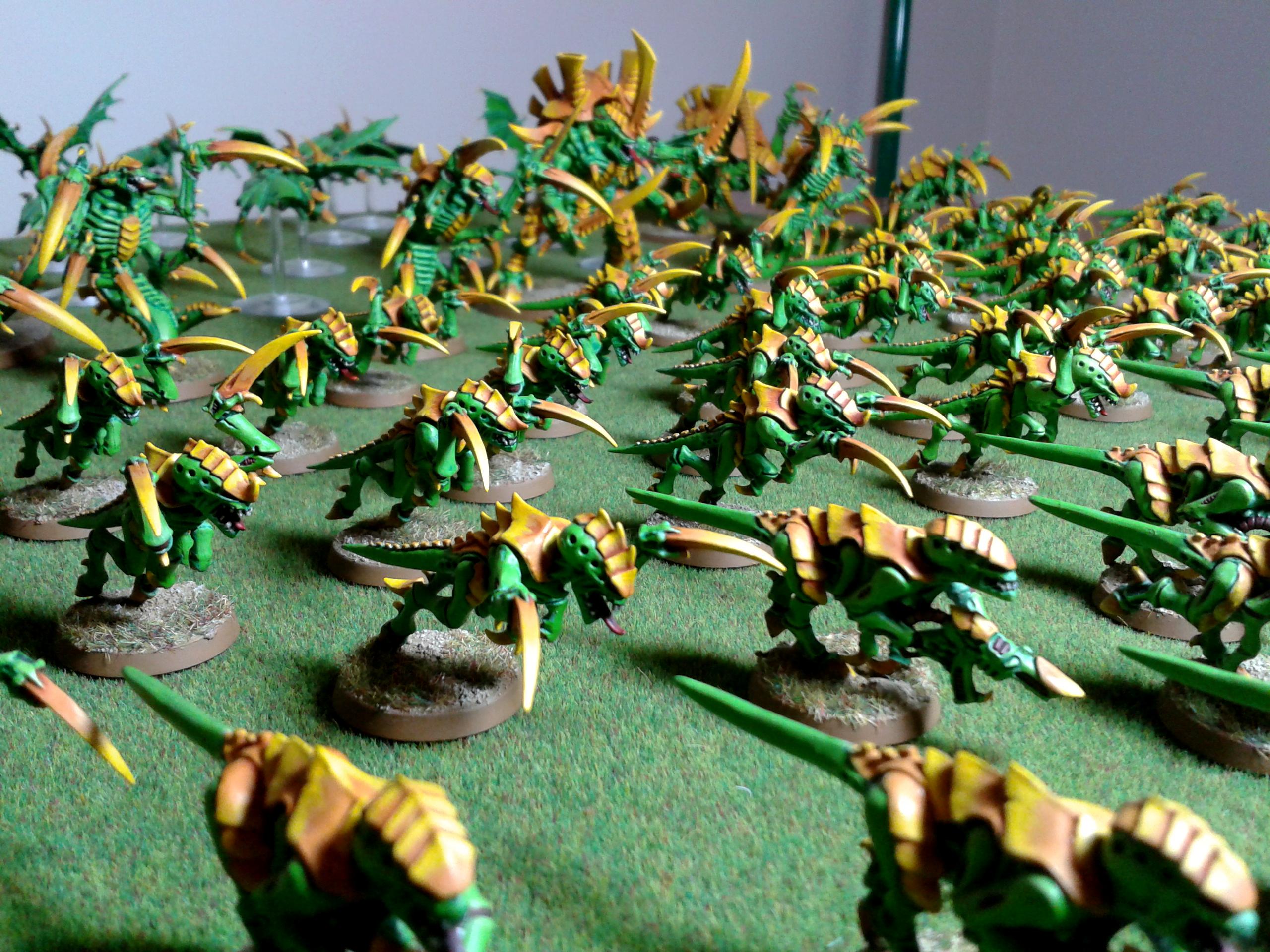 Green, Tty, Tyranids, Yellow