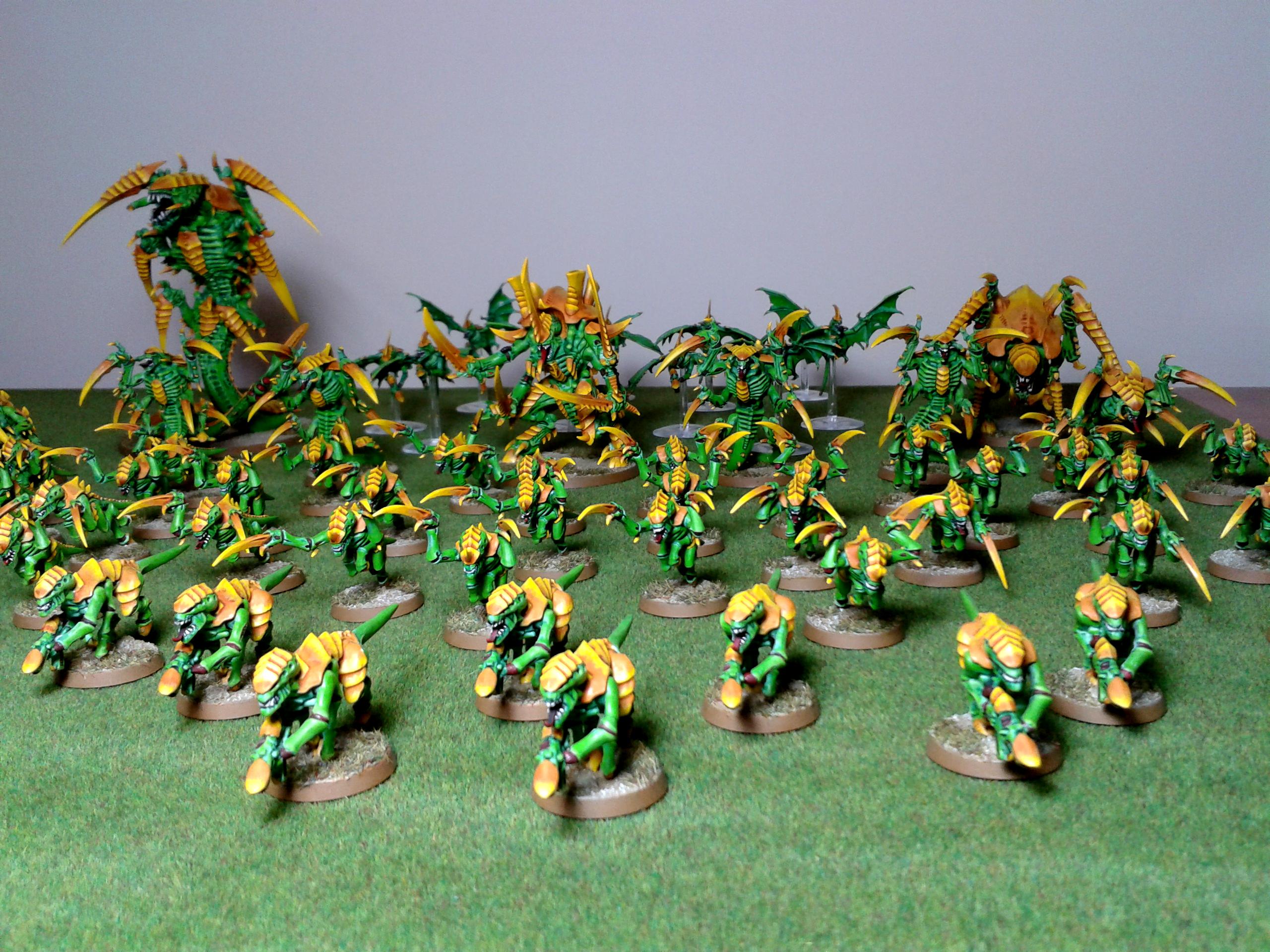 Green, Tty, Tyranids, Yellow