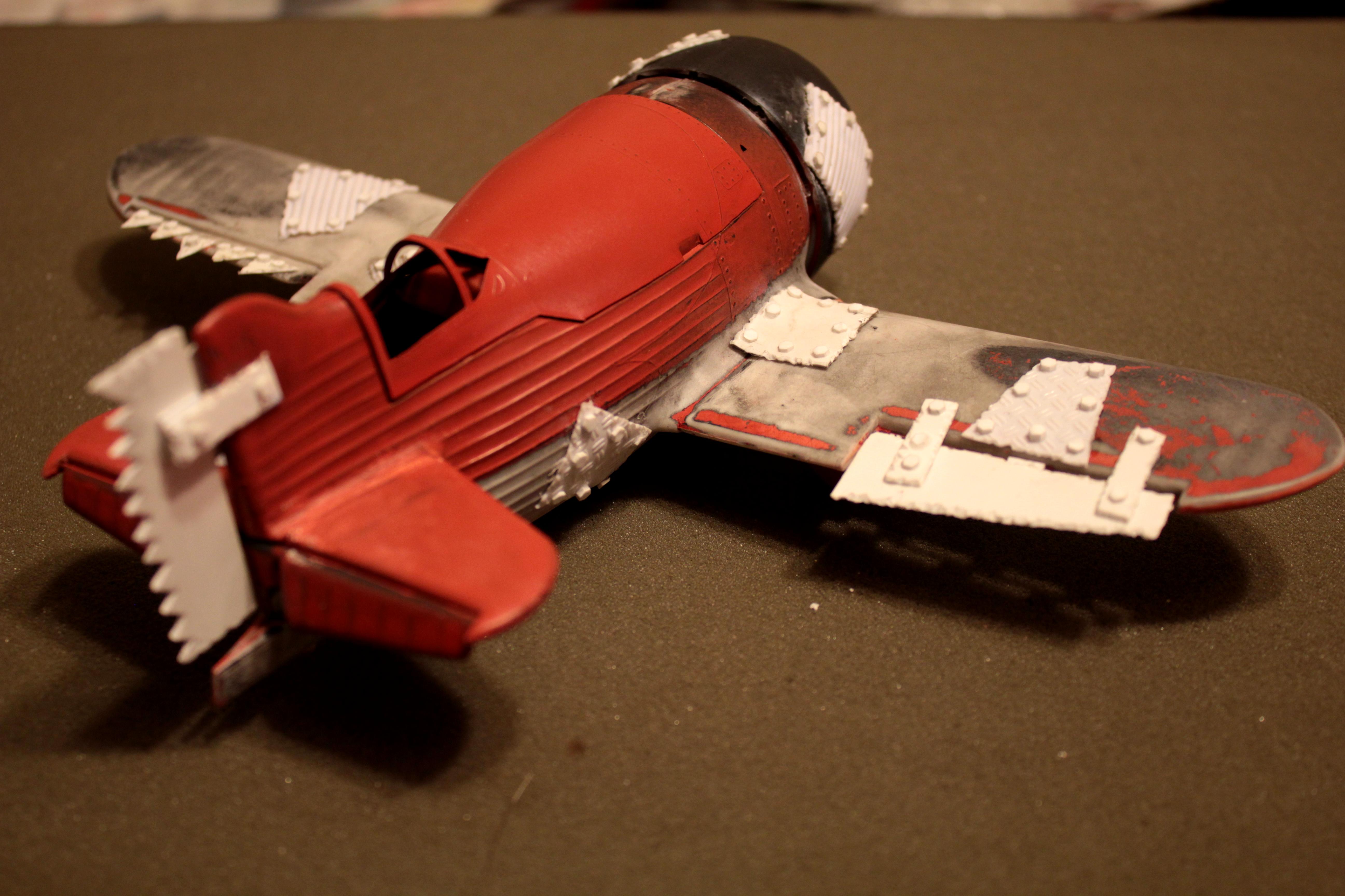 Ork "bee Gee" Plane Dakkajet "scratch Build"