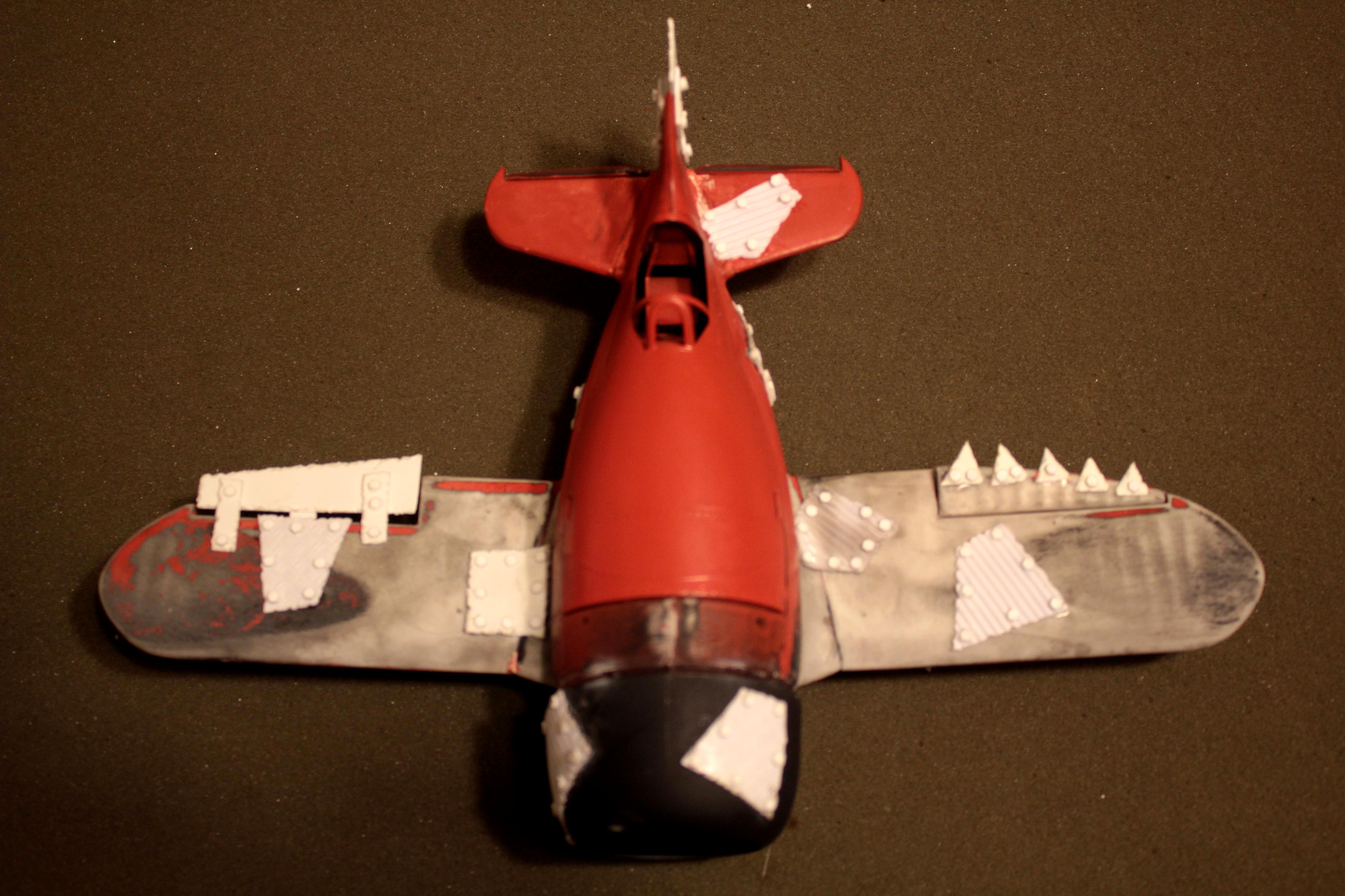 Ork "bee Gee" Plane Dakkajet "scratch Build"