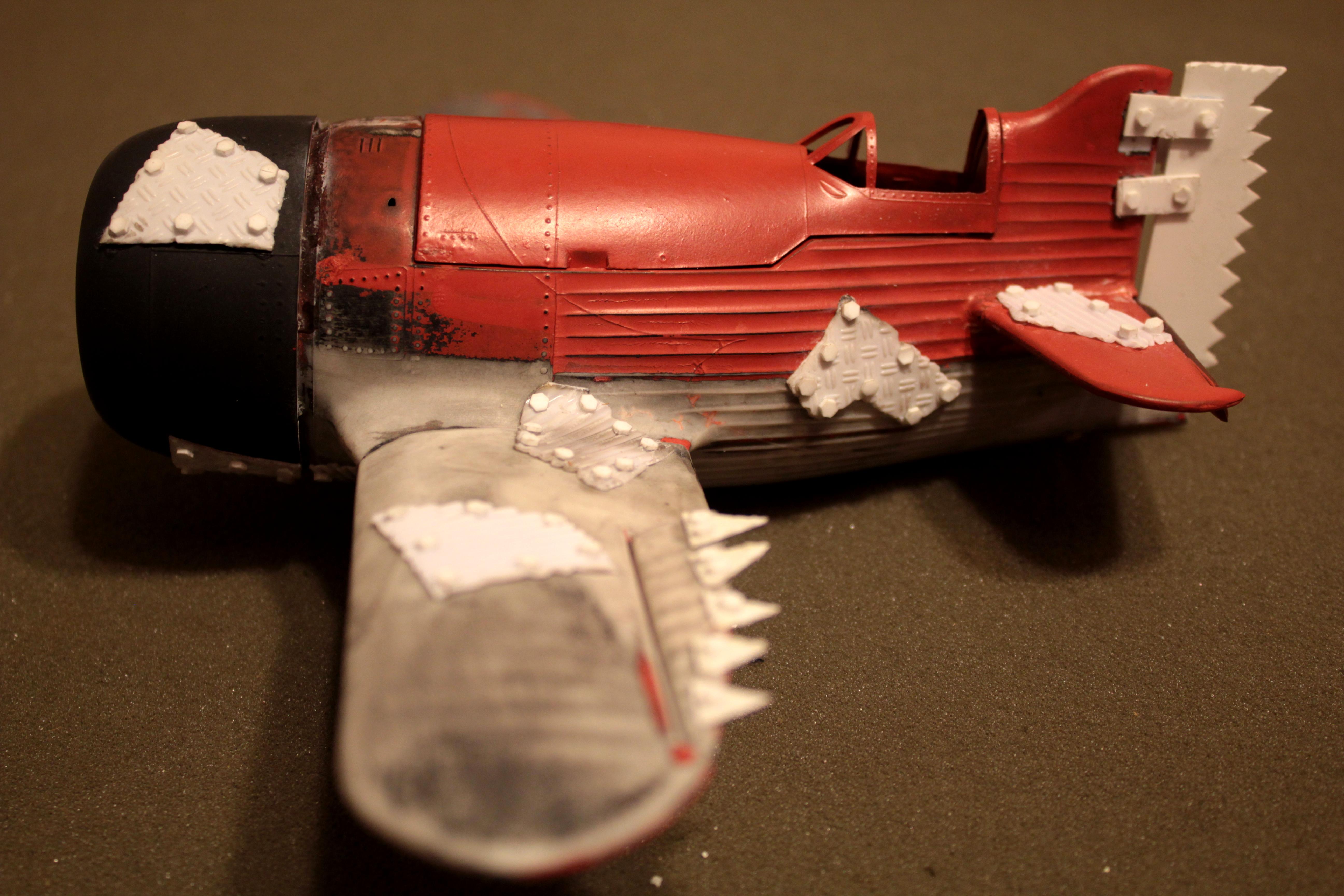 Ork "bee Gee" Plane Dakkajet "scratch Build"