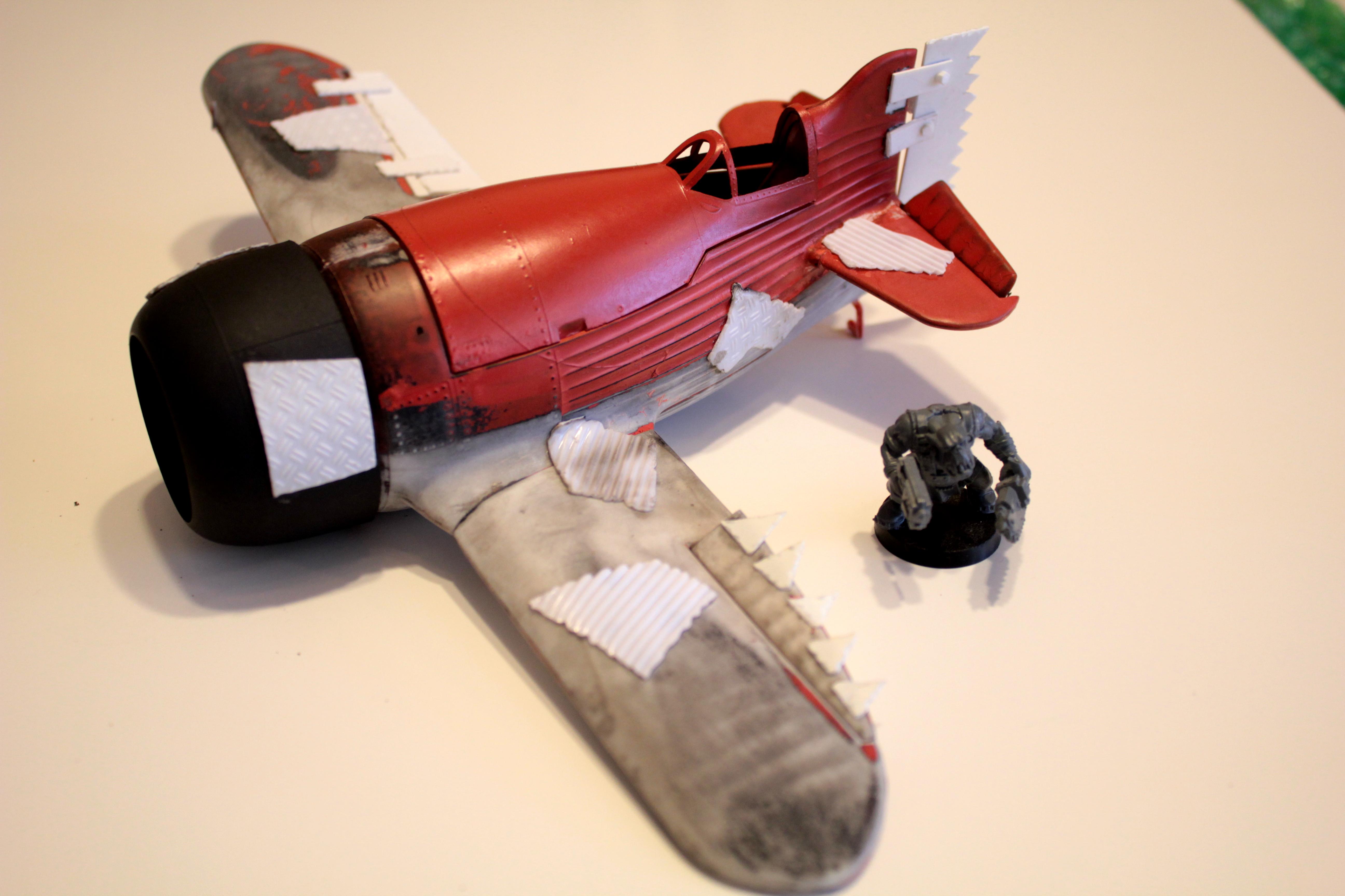 Ork "bee Gee" Plane Dakkajet "scratch Build"