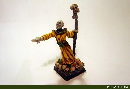 Mr Saturday, Necromancer