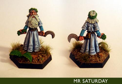 Mr Saturday, Talisman Druid
