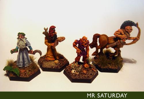 Mr Saturday, Talisman 