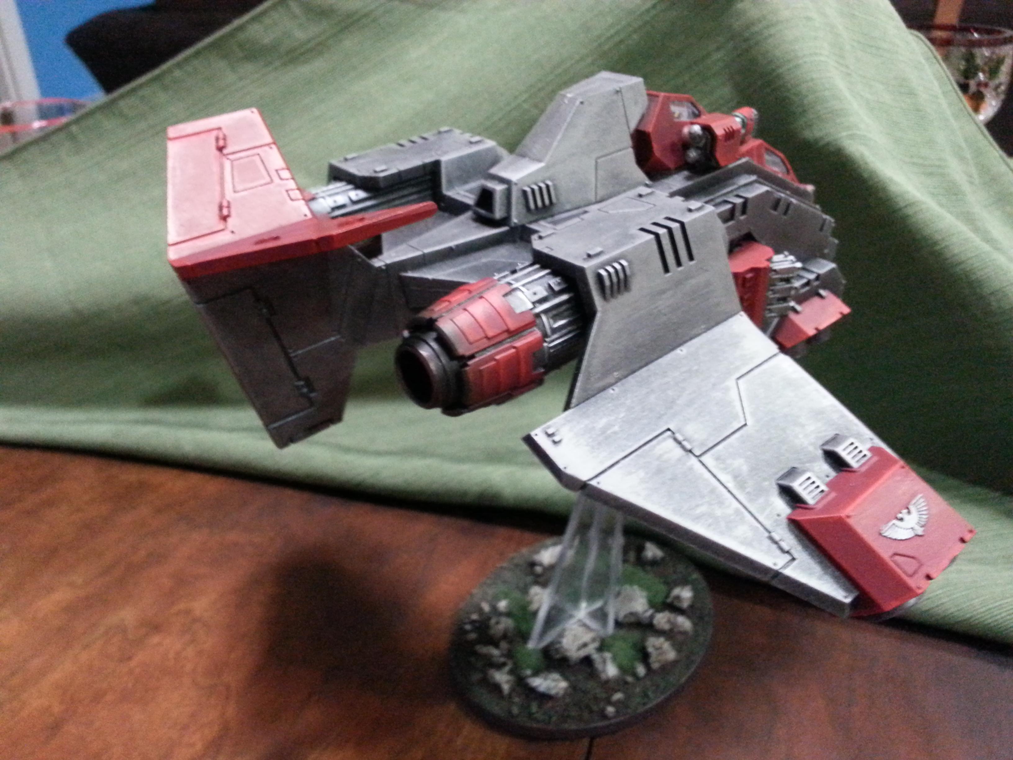 Grey Knights Stormraven Gunship back