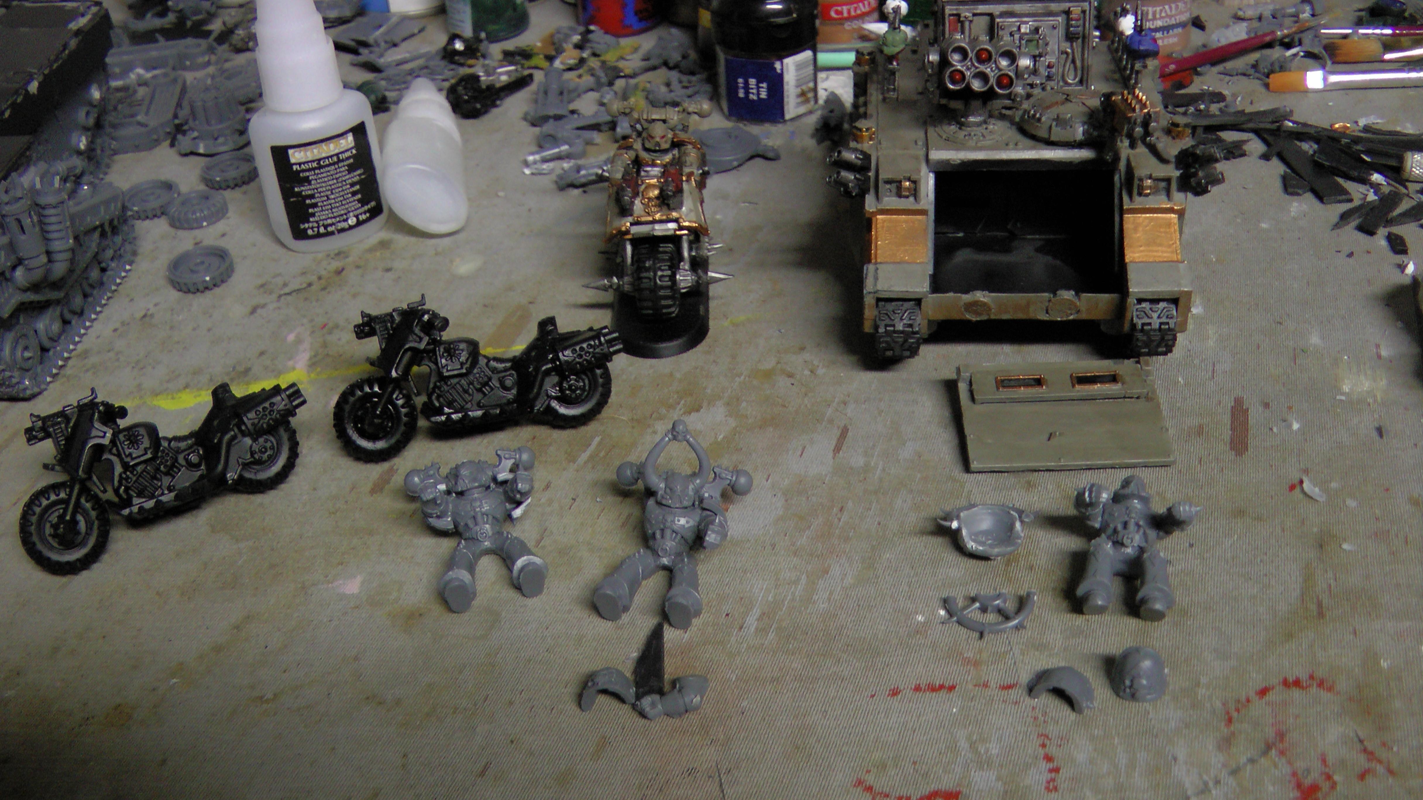 Bikers and Rhino Drivers WIP