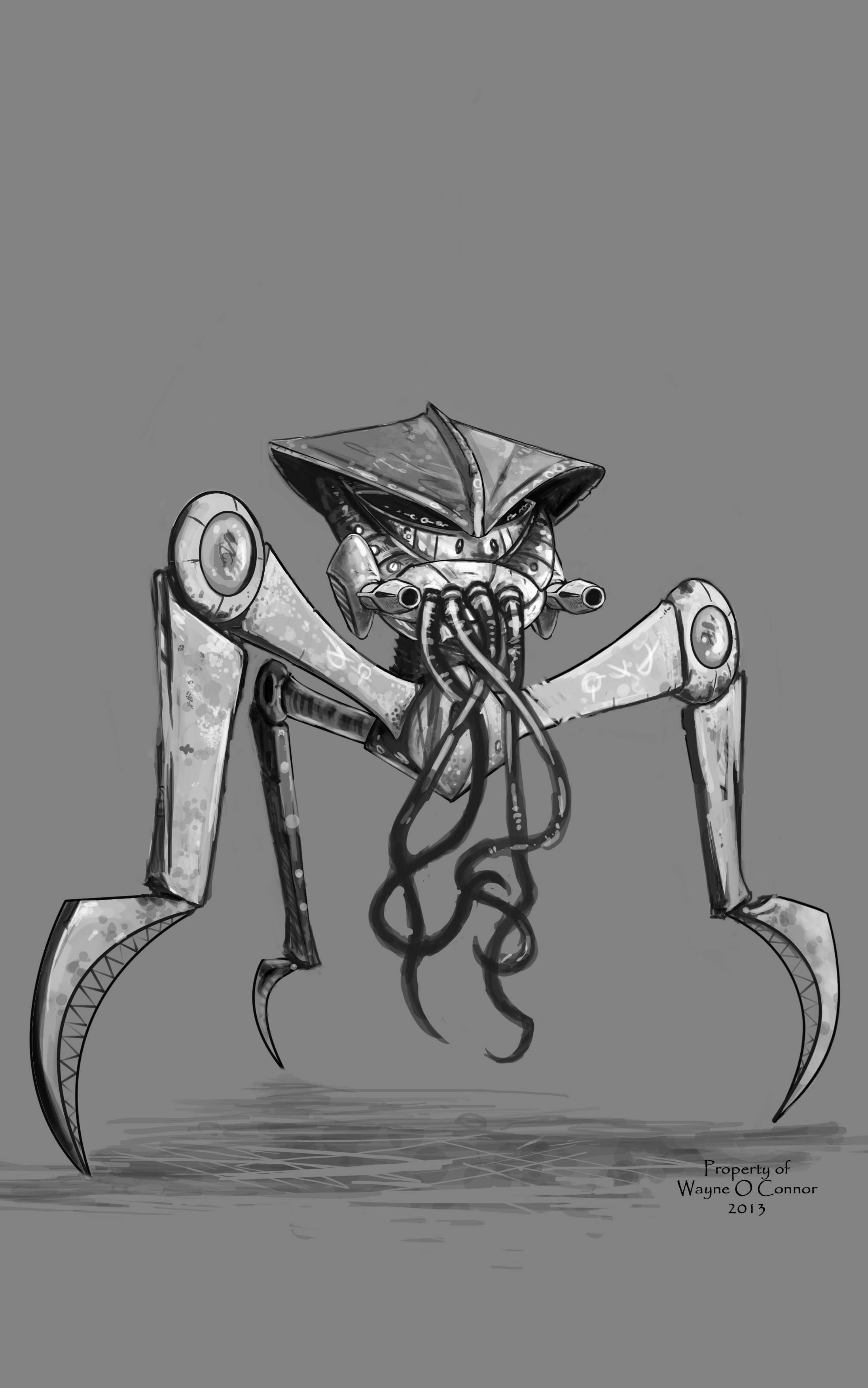 Martian light mech wip