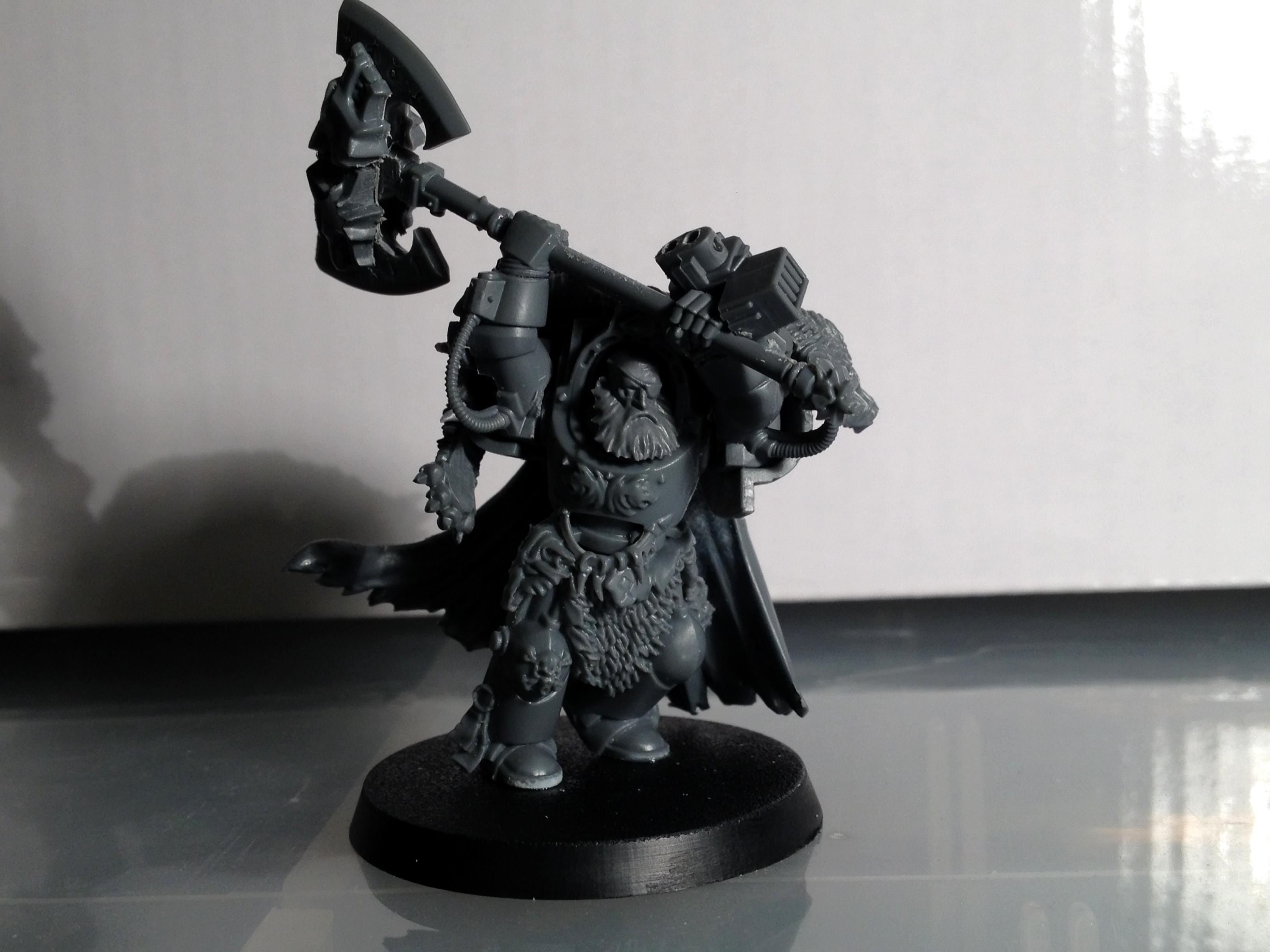 Conversion, Grimnar, Kitbash, Logan, Logan Grimnar, Space Wolves