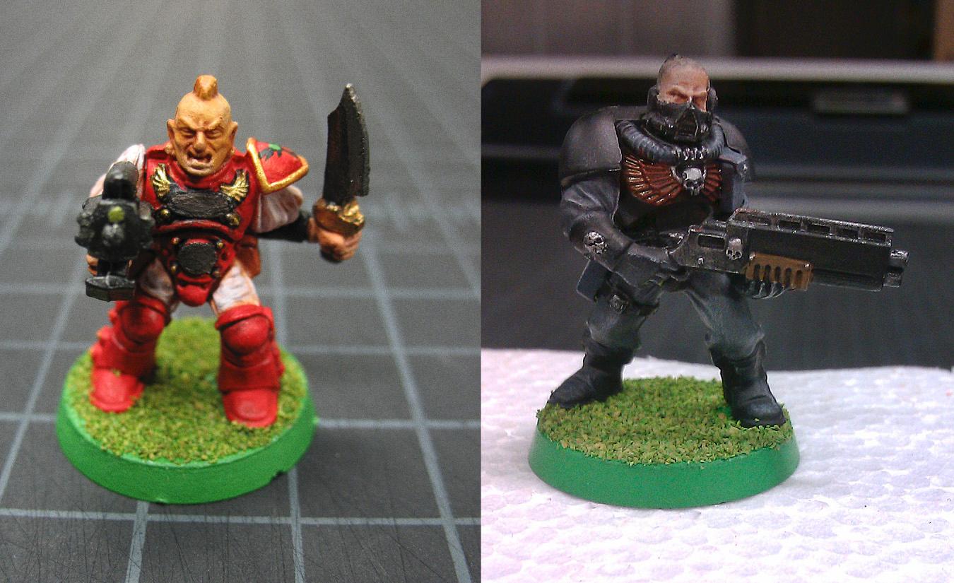 Blood Angels, Kit-bashed, Rogue Trader, Scouts