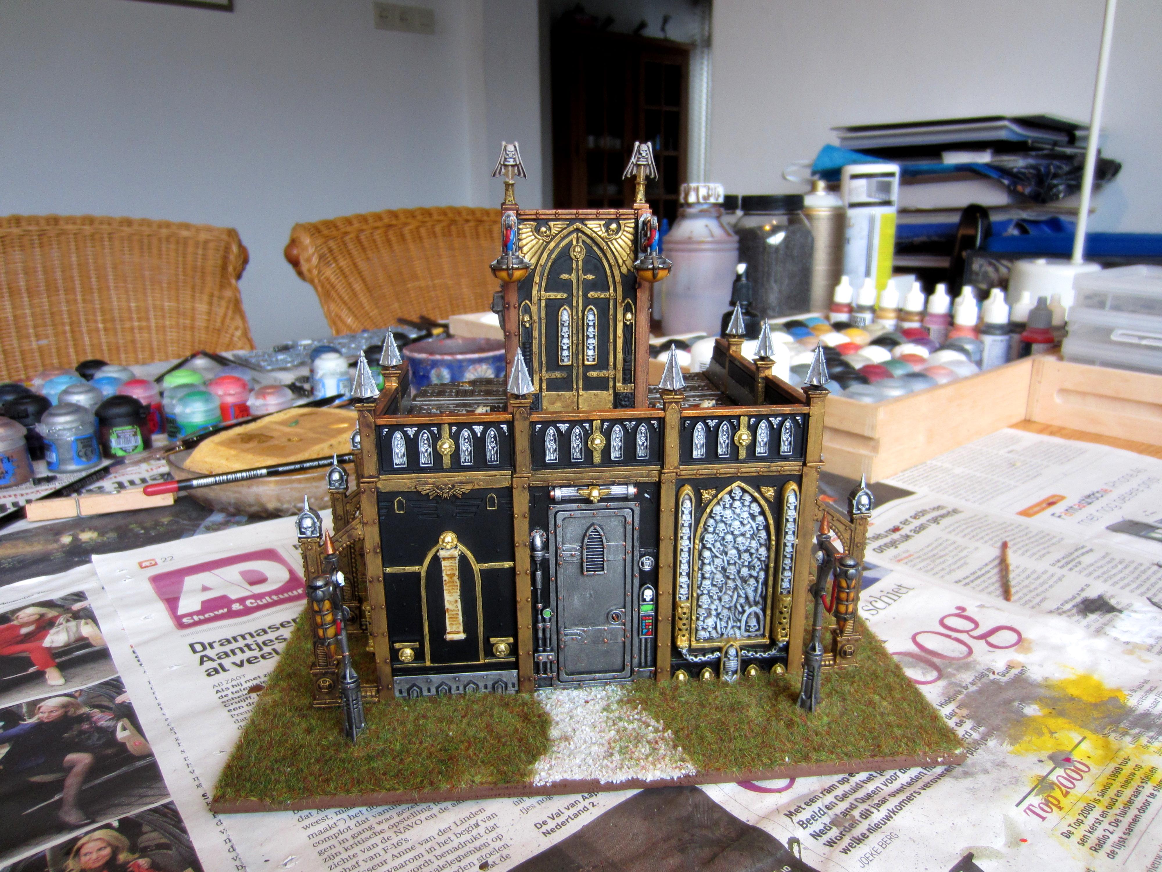 Games Workshop, Imperial Sector, Ruin, Terrain, Work In Progress