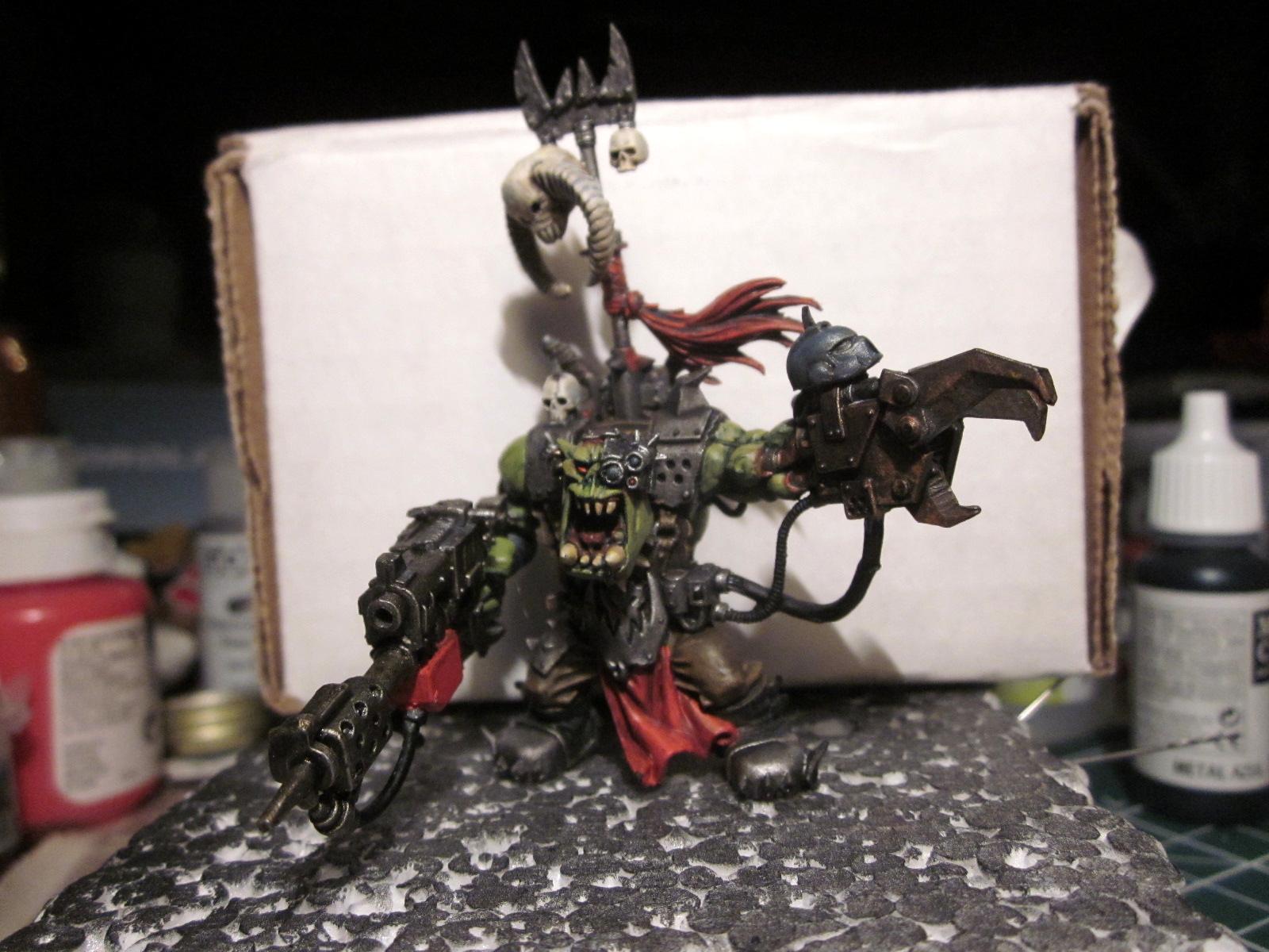Orks, Warboss, Warhammer 40,000, Warhammer Fantasy