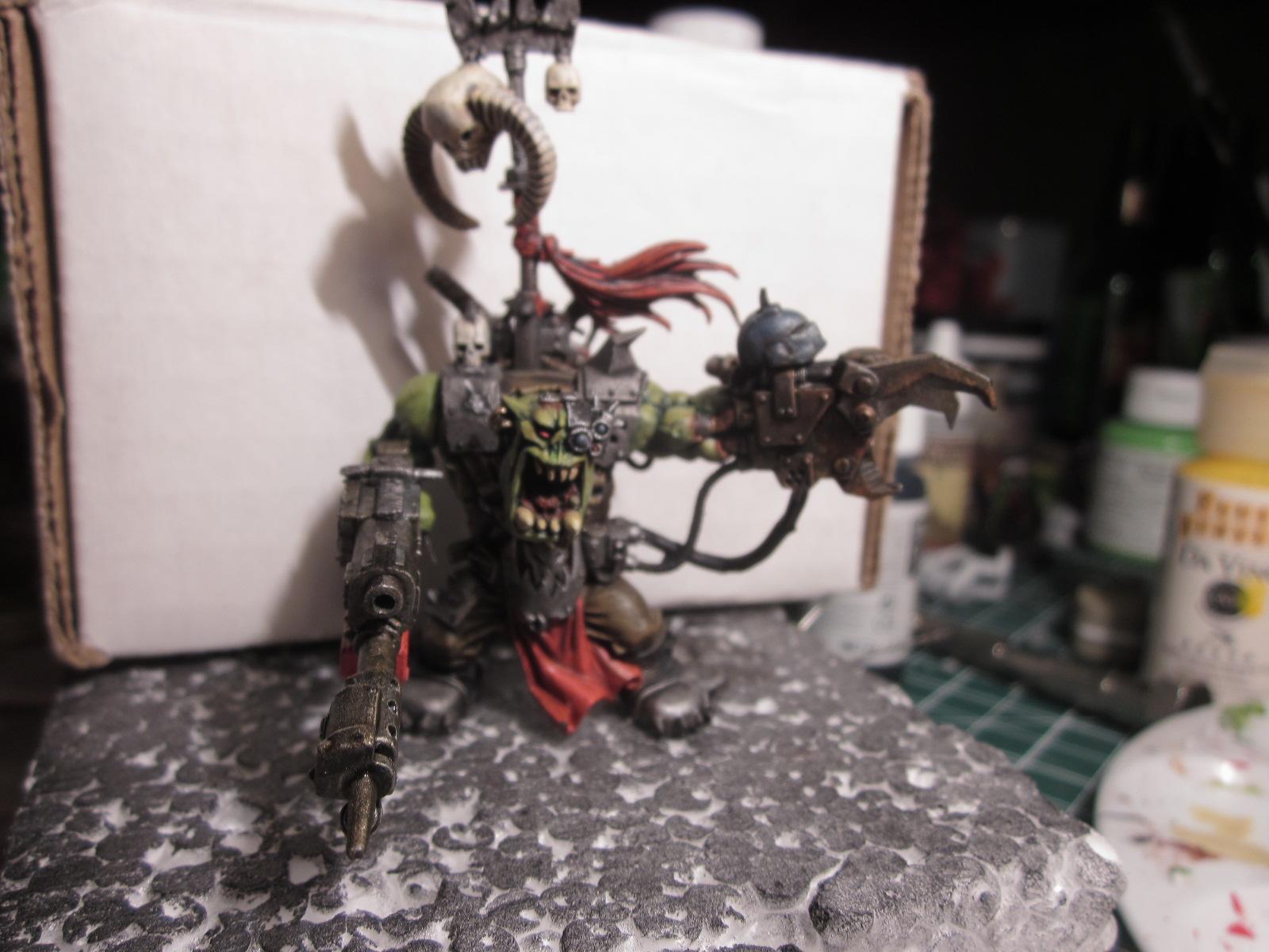 Orks, Warboss, Warhammer 40,000, Warhammer Fantasy