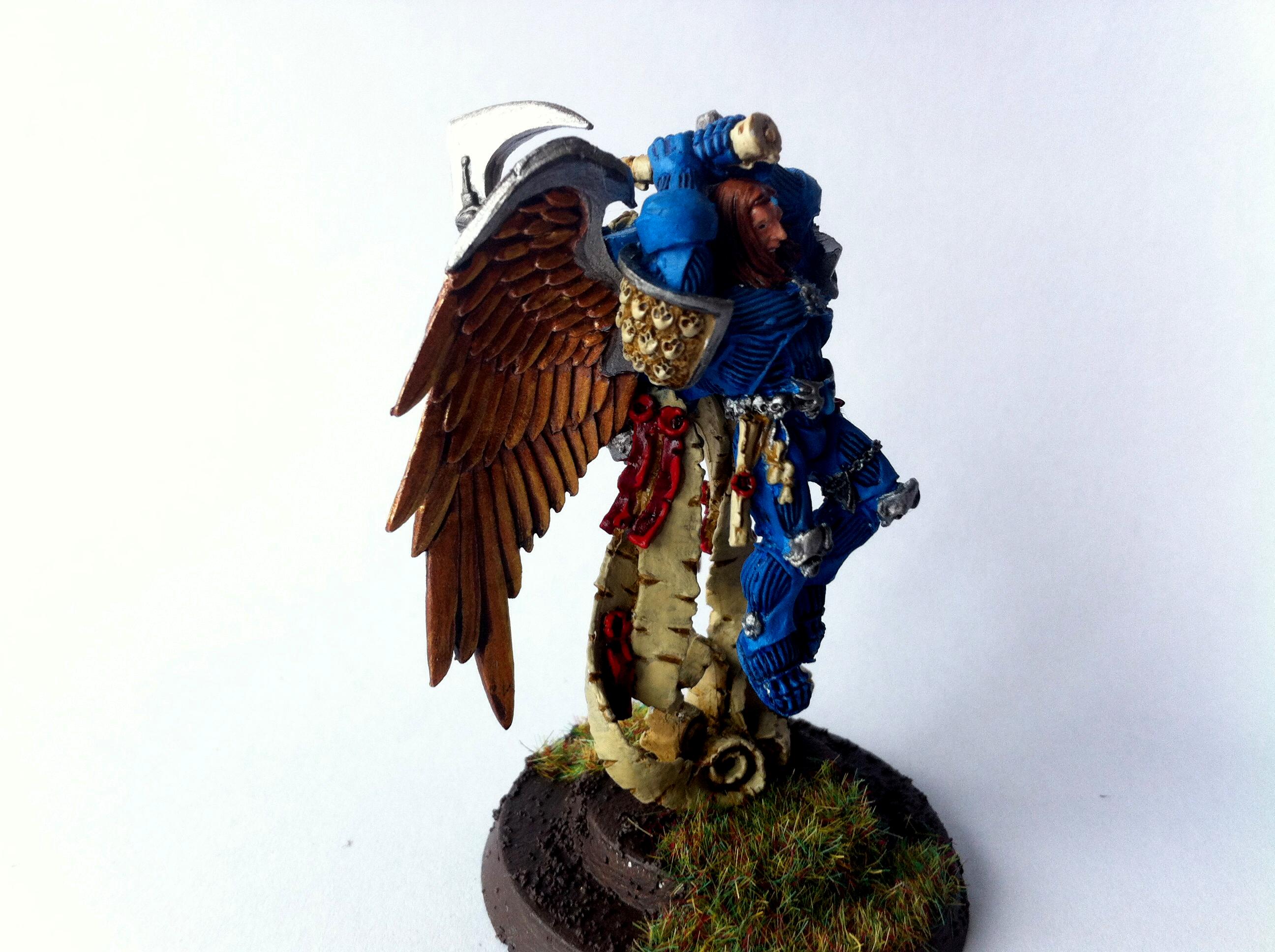 Angel, Astorath The Grim, Blood, Blue, Guard, Painted, Sanguinary, Winged