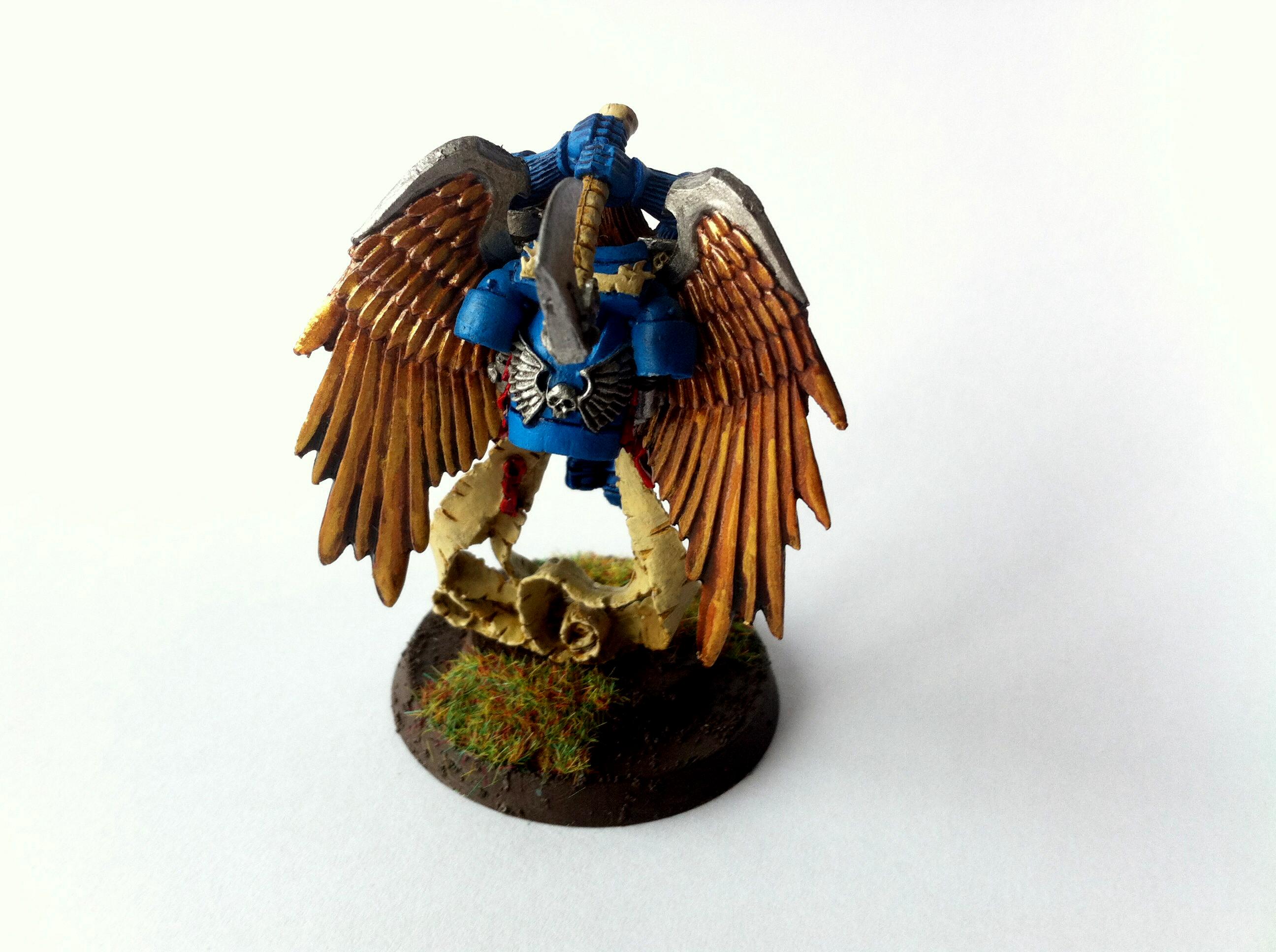 Angel, Astorath The Grim, Blood, Blue, Guard, Painted, Sanguinary, Winged
