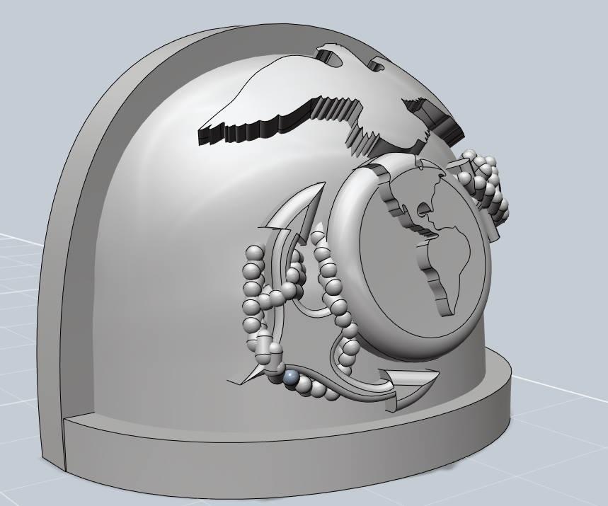 3d Printing, 3d Render, Shapeways, Should Pad