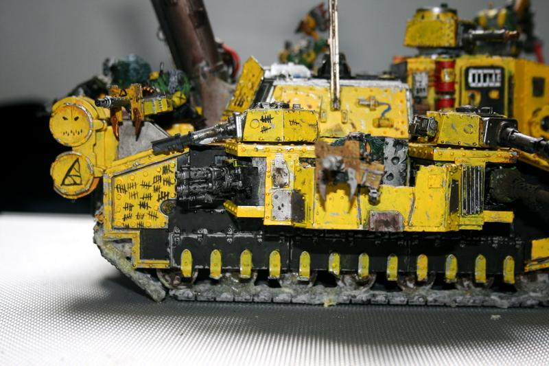 Baneblade, Boom Headshot, Cannon, Frag, Frakassor, Frozen, Hammer, Kill, Loot, Looted, Orks, Storm, Stormlord