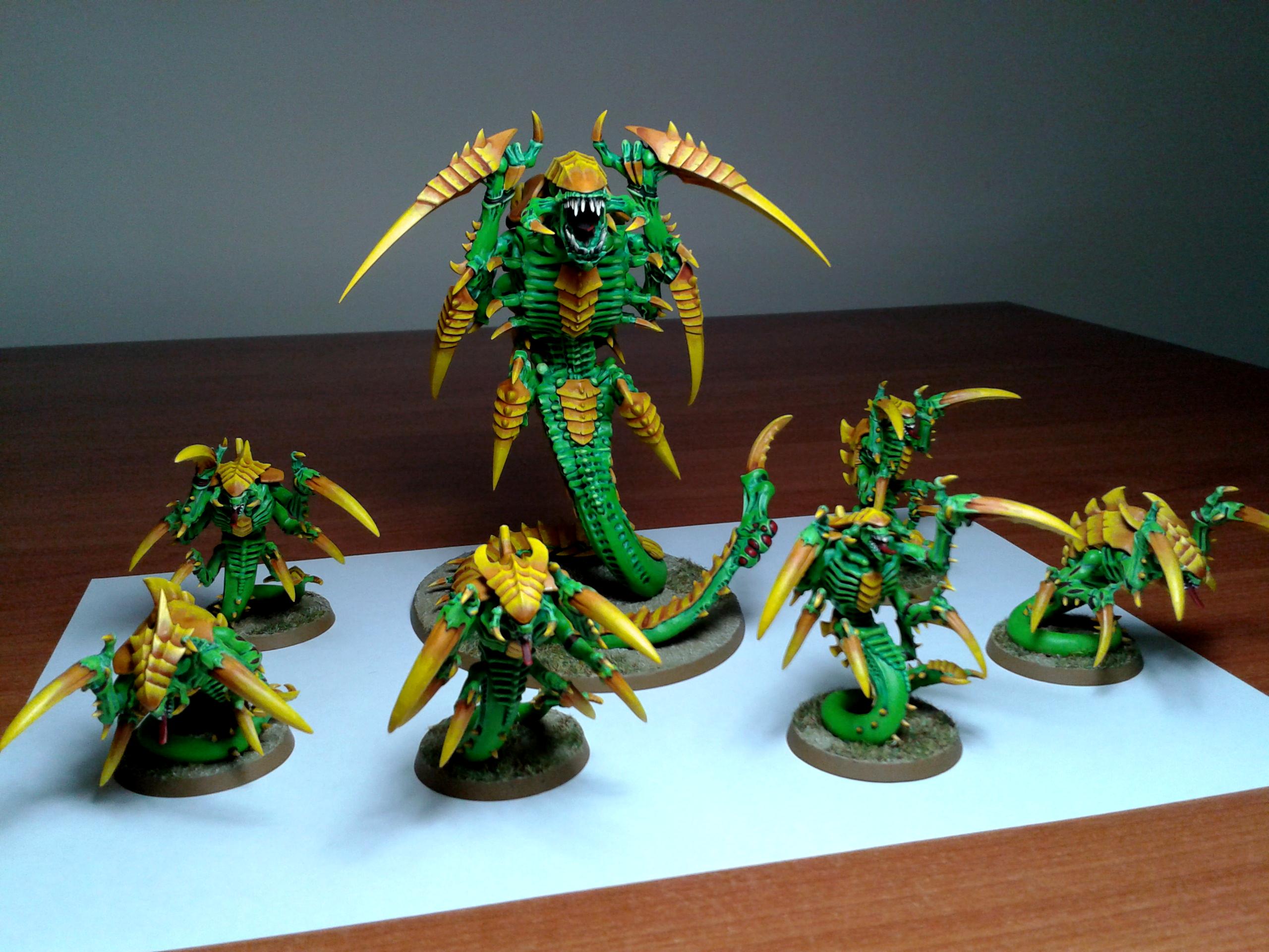 Green, Raveners, Tty, Tyranids, Yellow