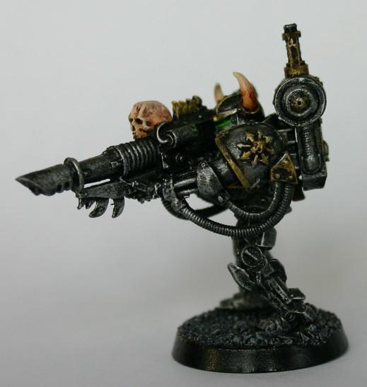 Chaos, Chaos Space Marines, Lascannon, Traitor