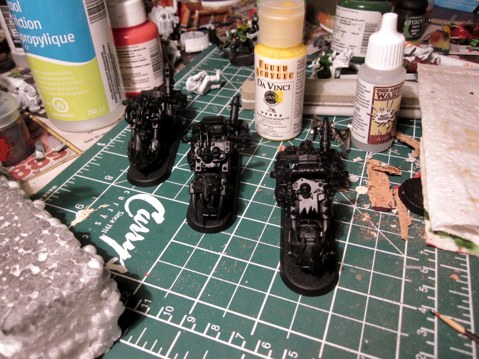 Bike, Orks, Warbikers, Warhammer 40,000