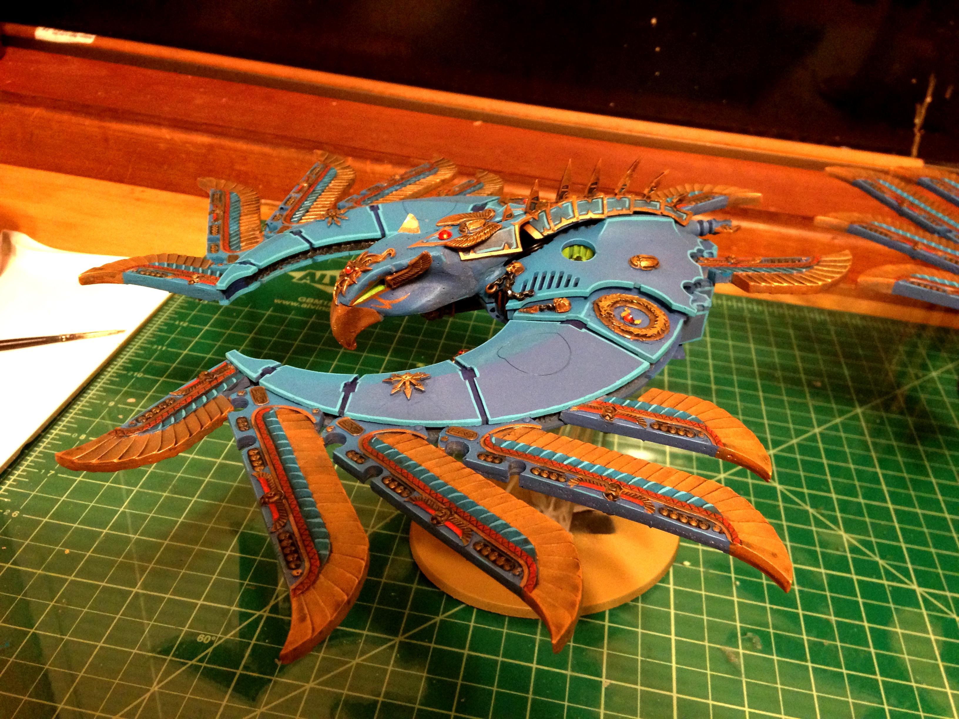 Conversion, Custom, Thousand Sons Heldrake, Thousand Sons Heldrake Conversion