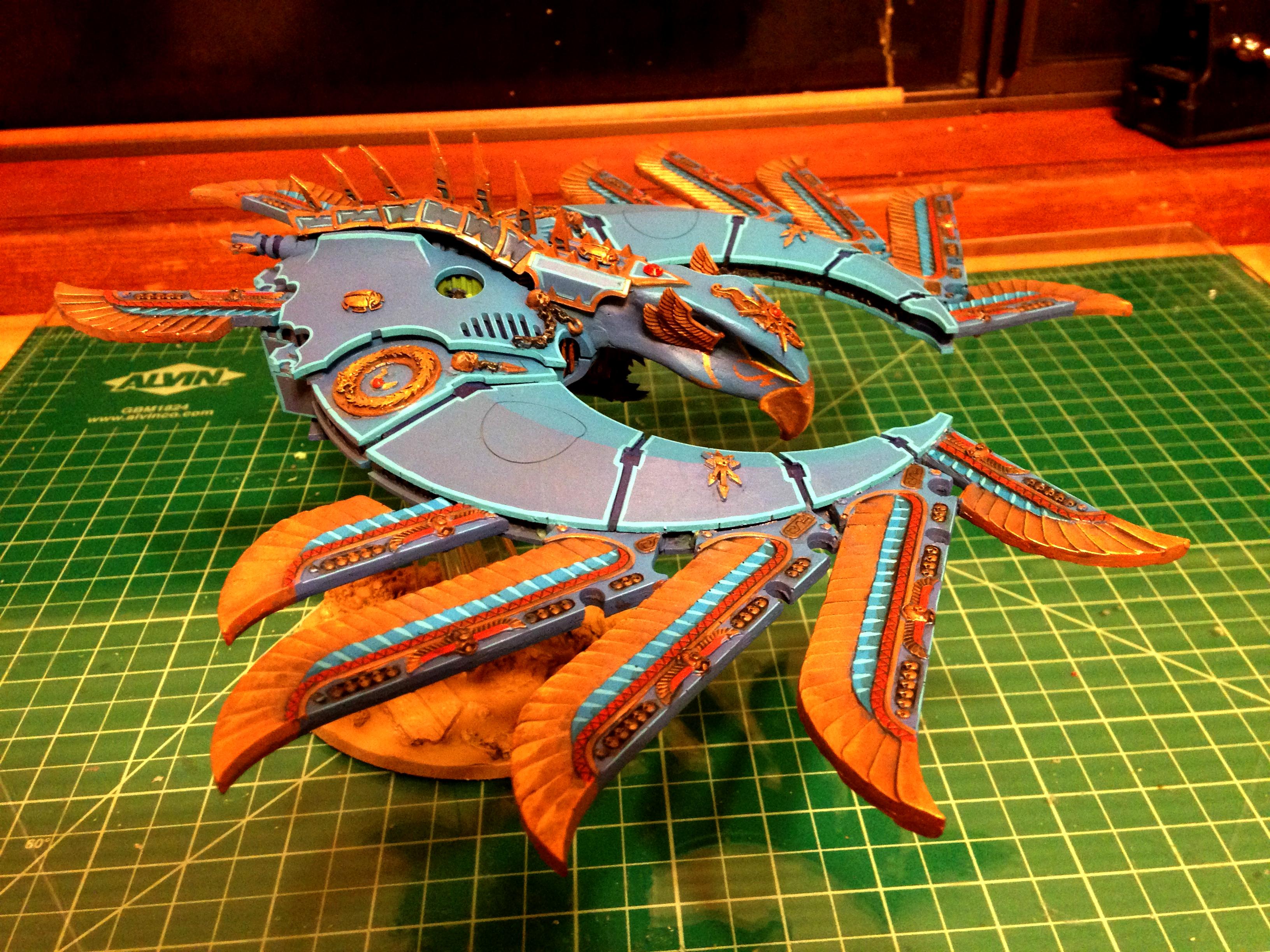 Conversion, Custom, Thousand Sons Heldrake, Thousand Sons Heldrake Conversion