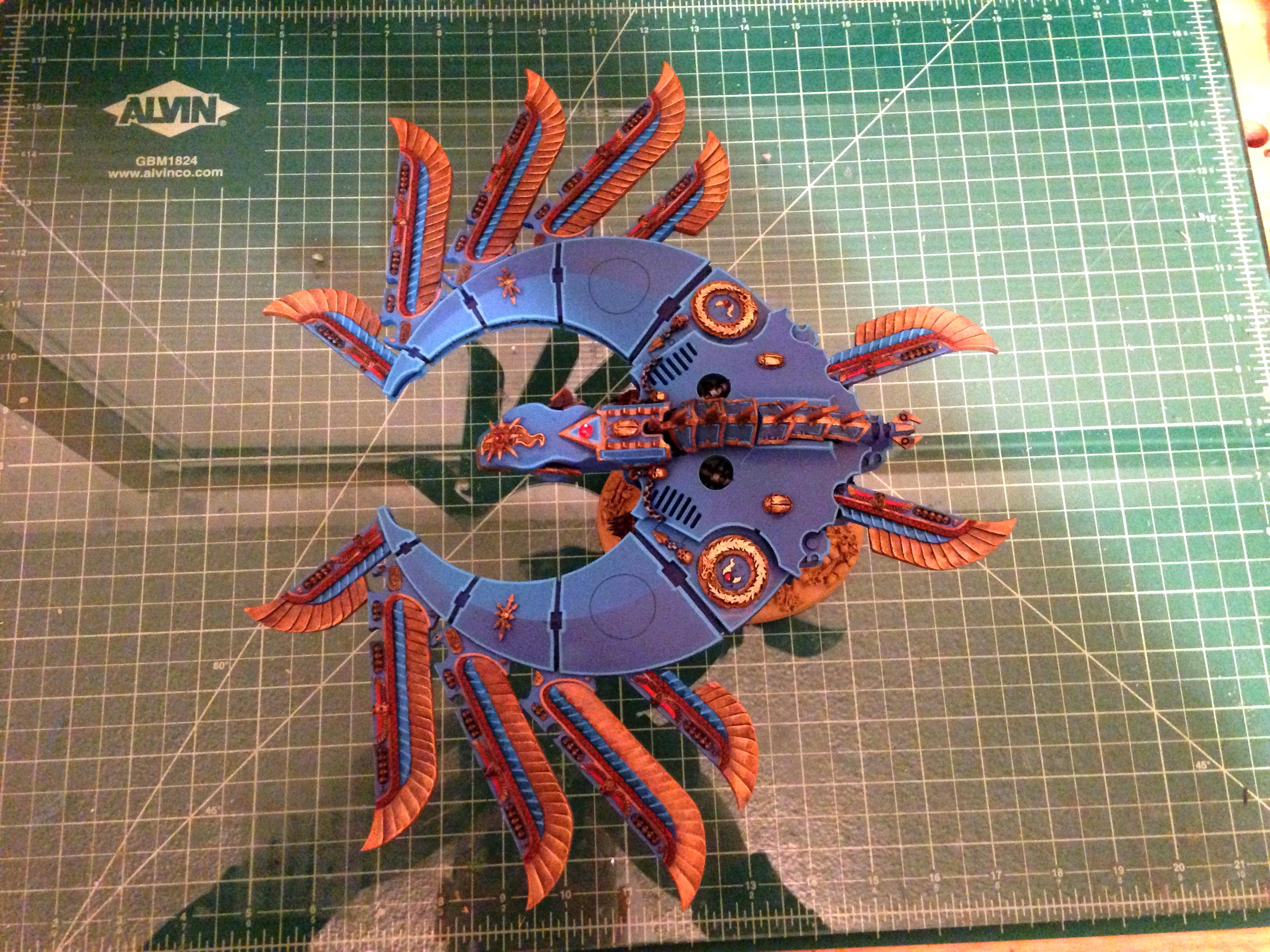 Conversion, Custom, Thousand Sons Heldrake, Thousand Sons Heldrake Conversion