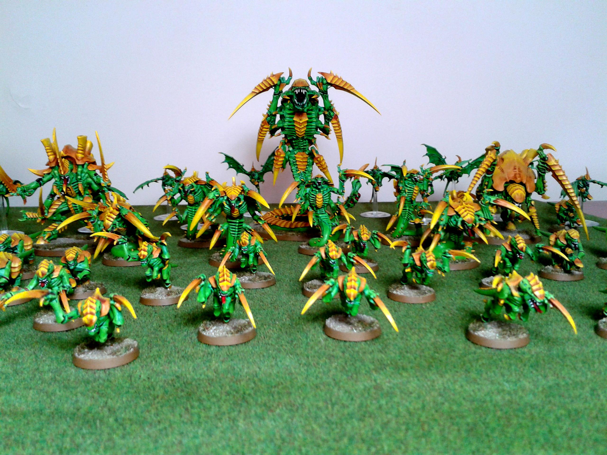 Green, Tty, Tyranids, Yellow