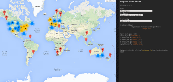 Player Finder Screenshot