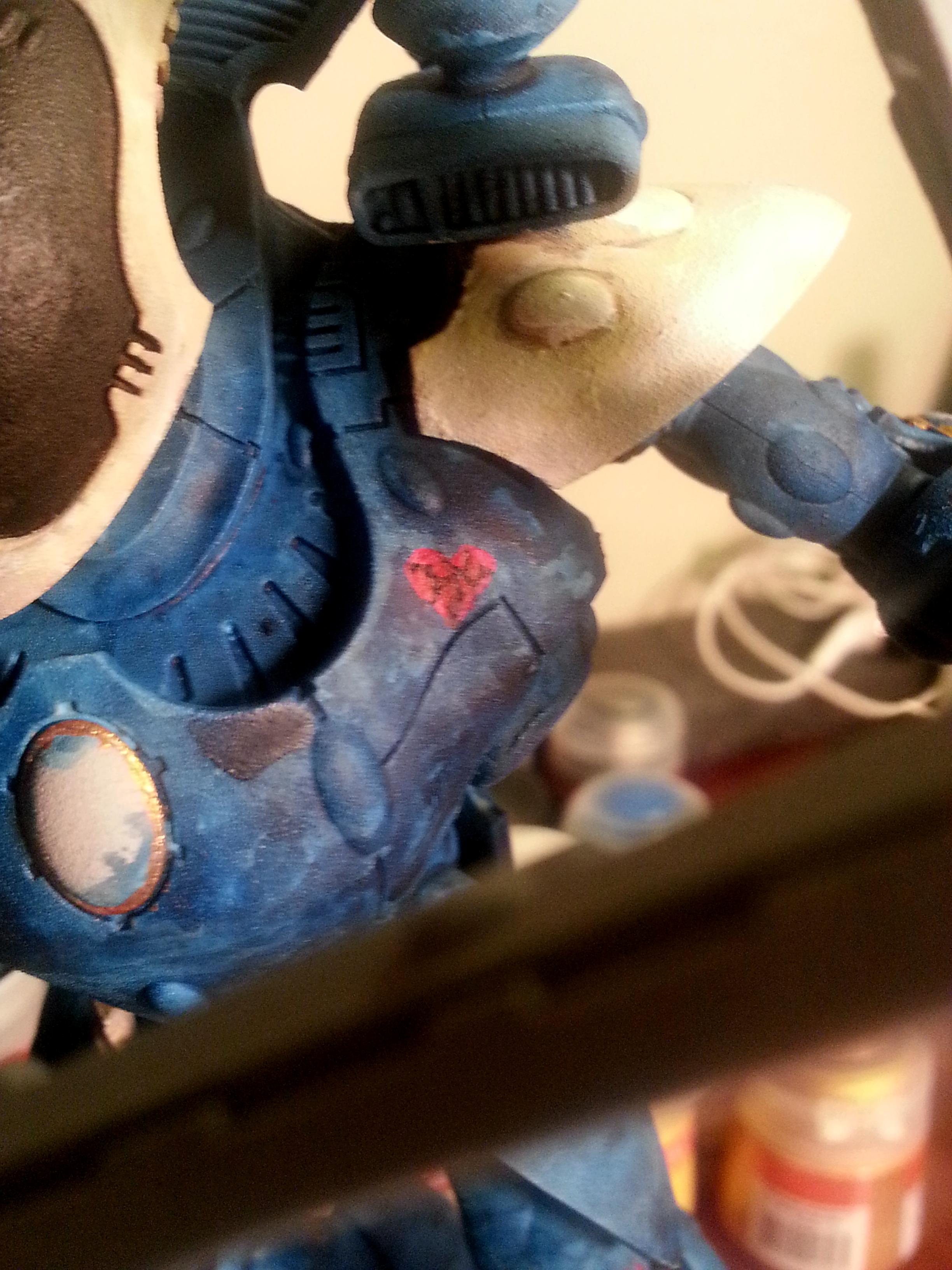 Eldar, Wraithknight, WIP Wraithknight