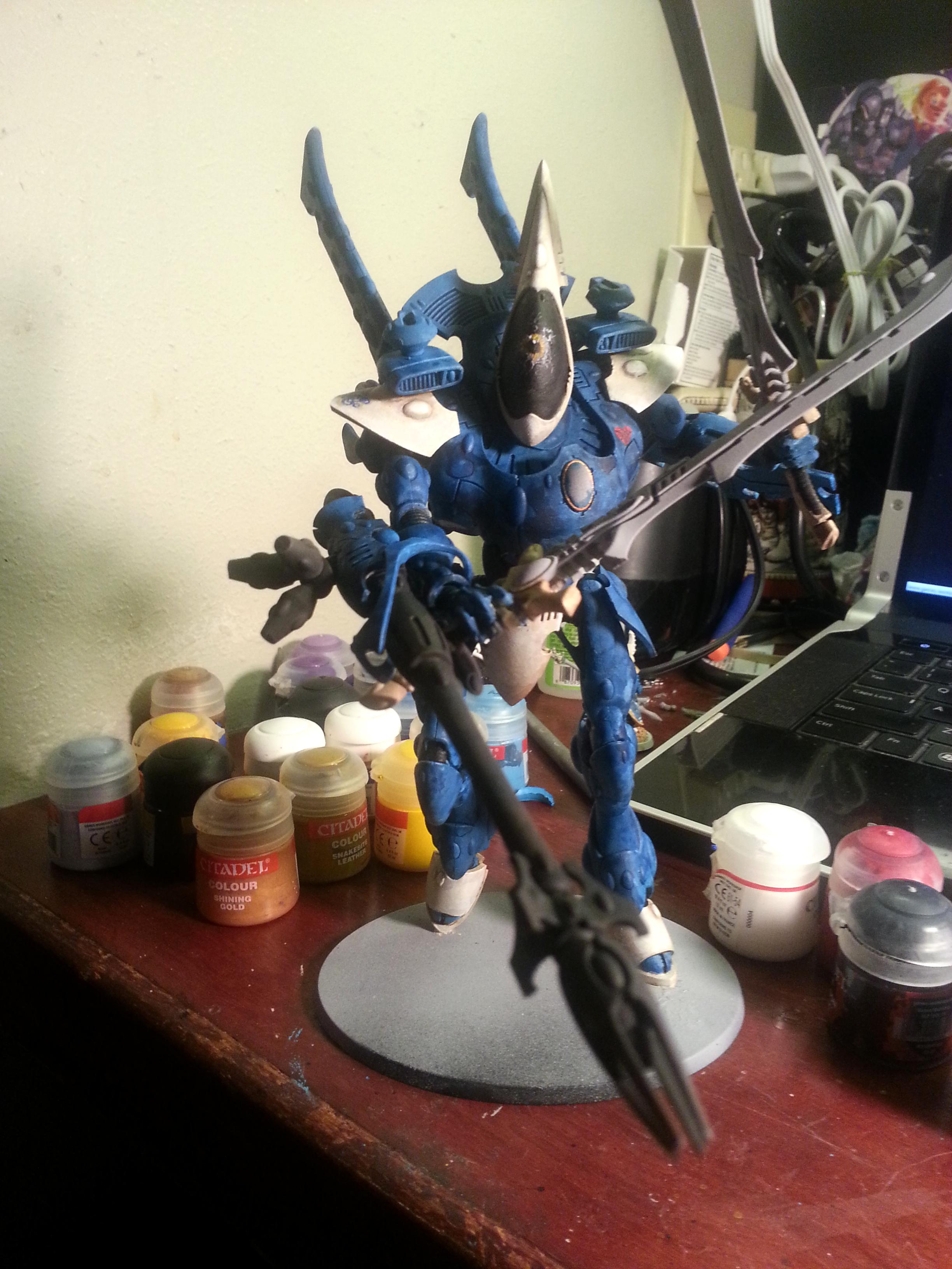 Eldar, Wraithknight, WIP Wraithknight