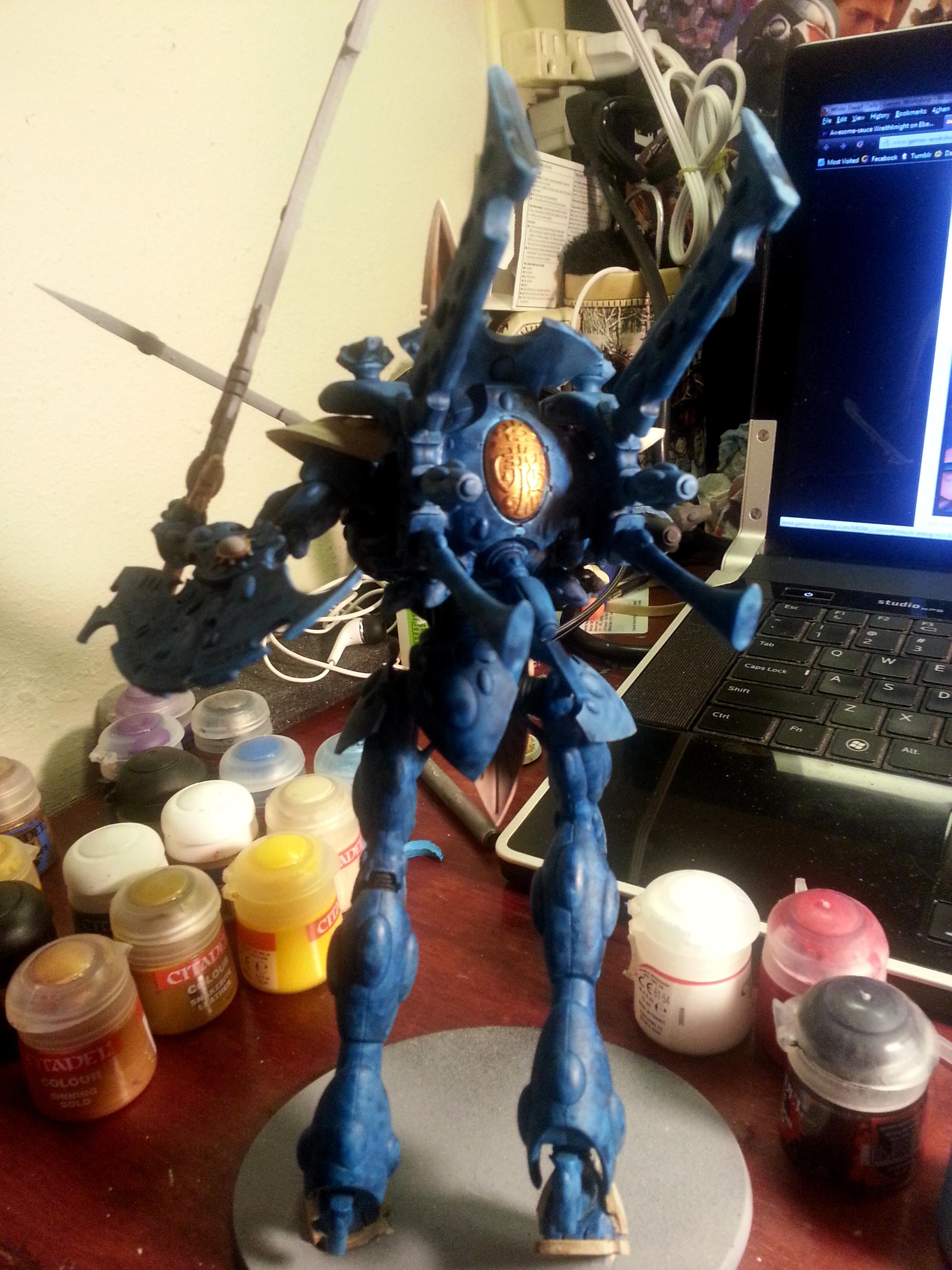 Eldar, Wraithknight, WIP Wraithknight