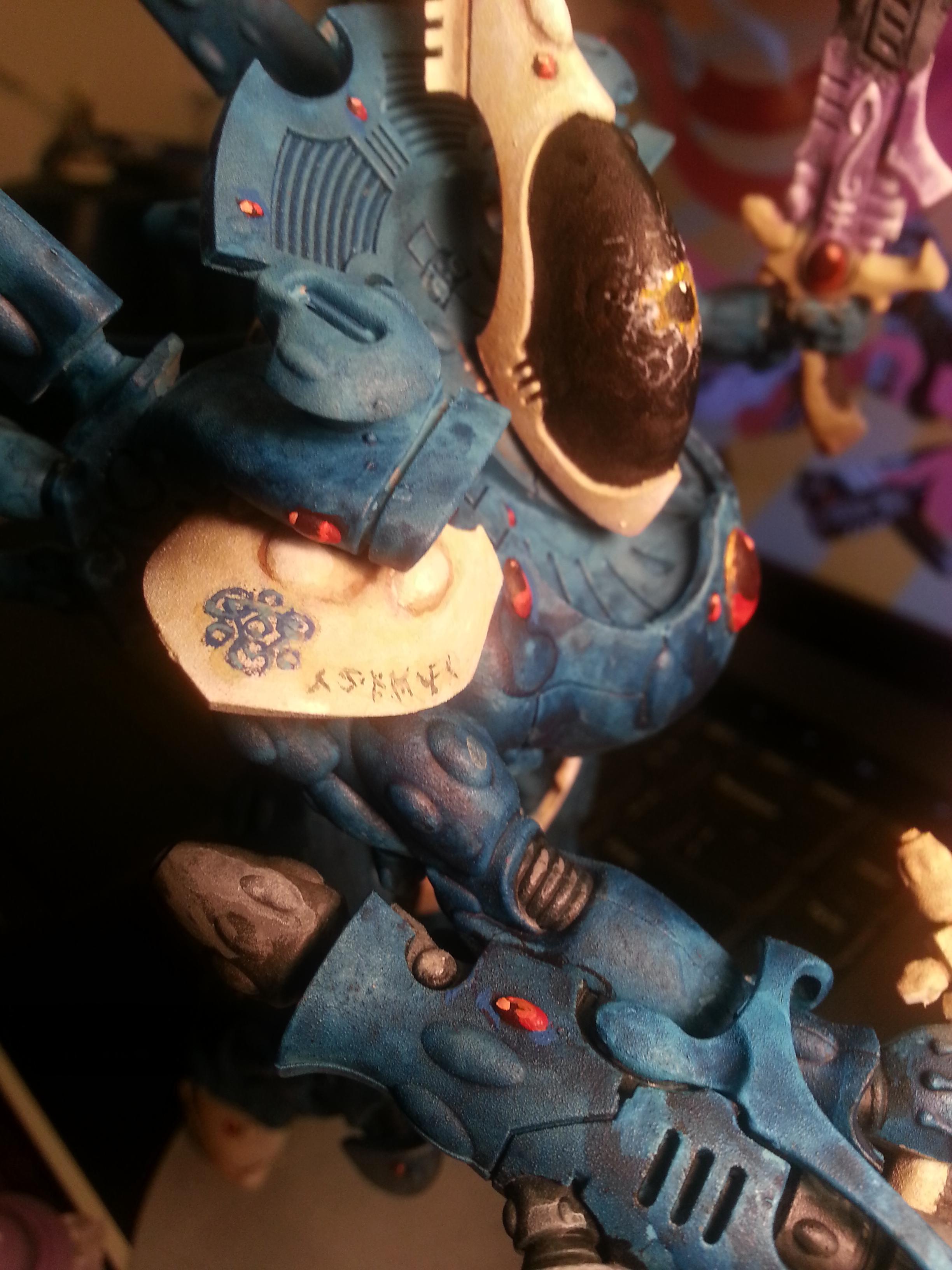 Eldar, Wraithknight, WIP Wraithknight