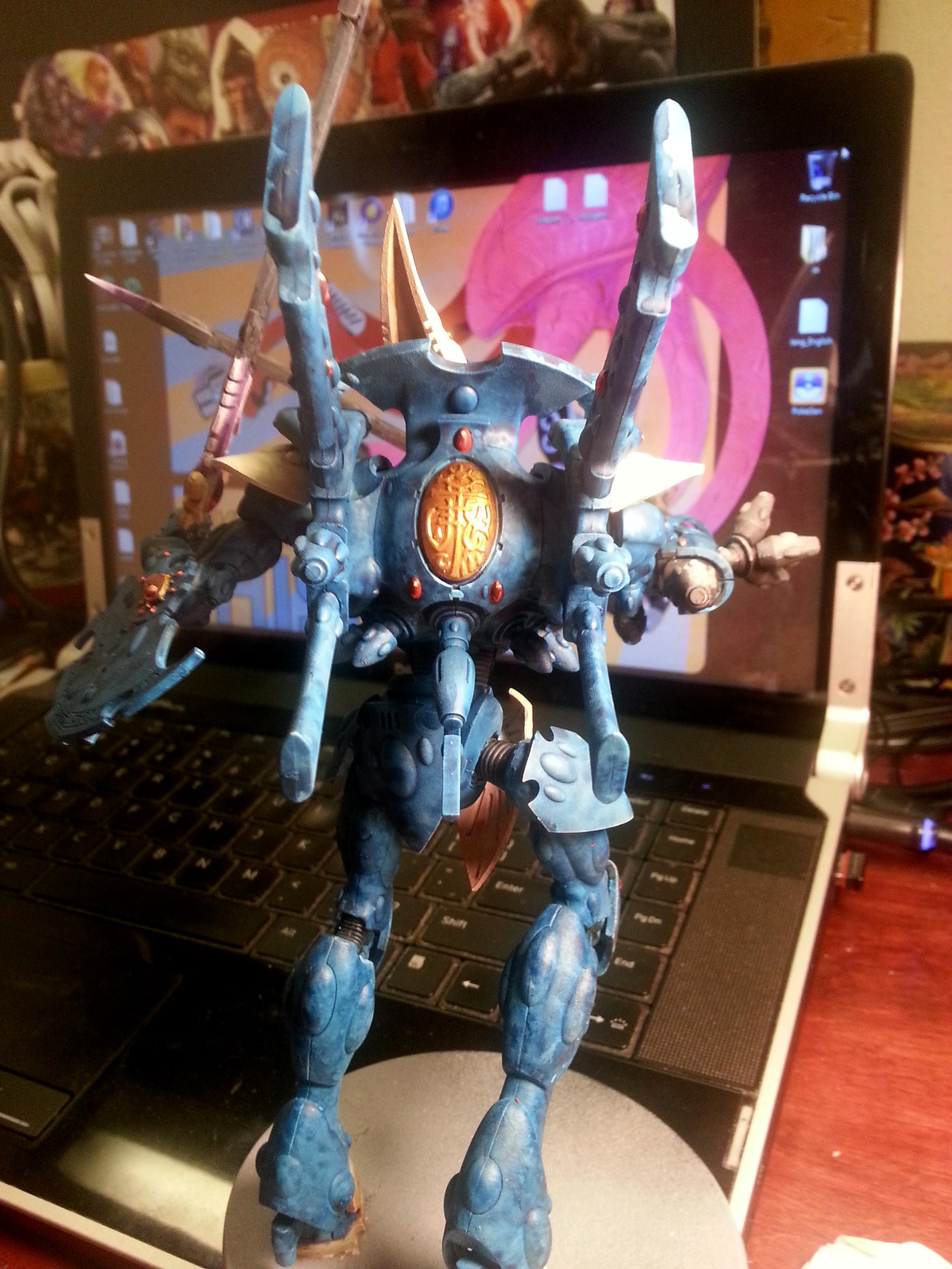 Eldar, Wraithknight, WIP Wraithknight