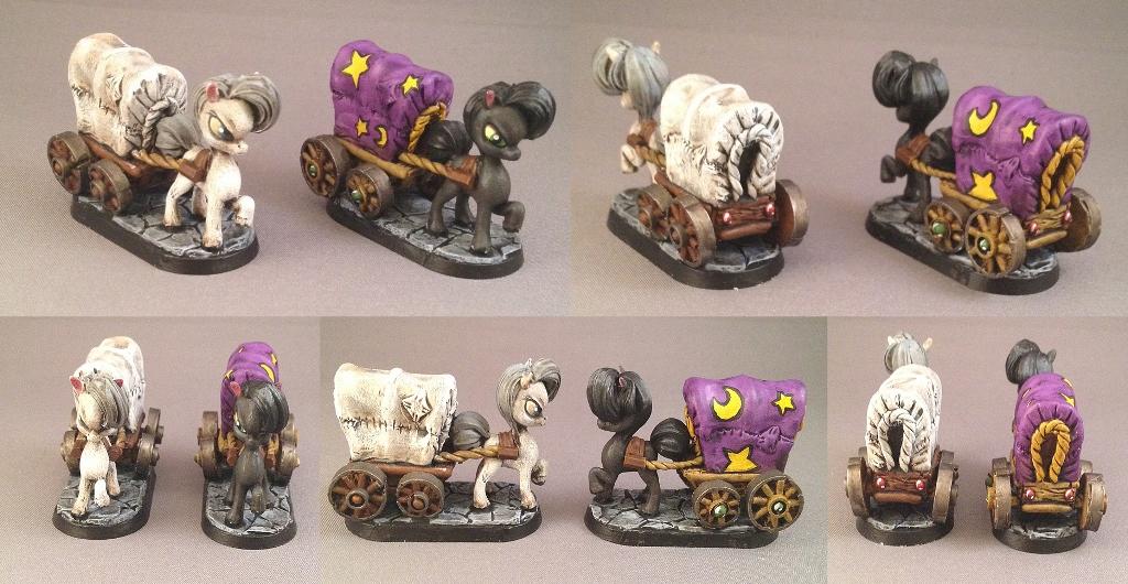 Chibi, Chibiwagon, Impact Miniatures, Pony, Stupid, Wagon