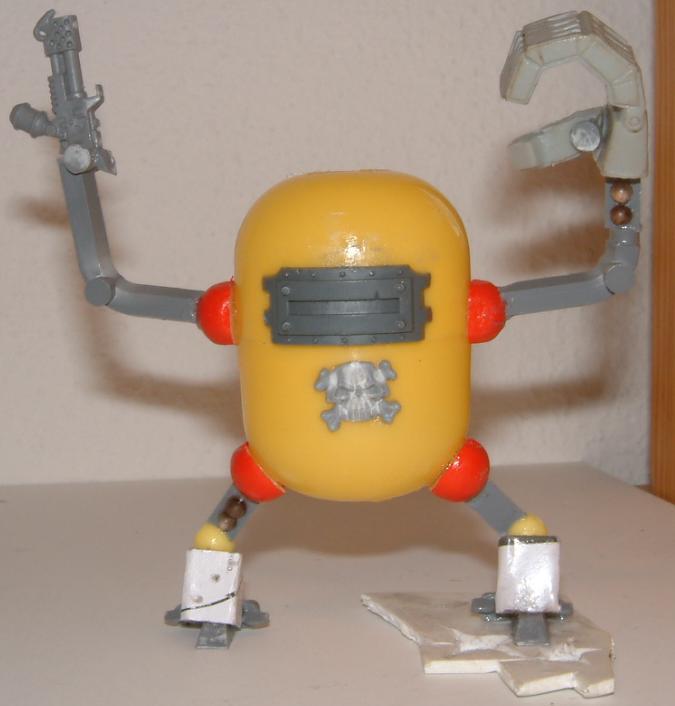 Bob, Conversion, Dreadnought, Fun, Humor, Imp, Imperial, Mech, Ogres, Ogryns, Plankton, Scratch Build, Sponge, Walker